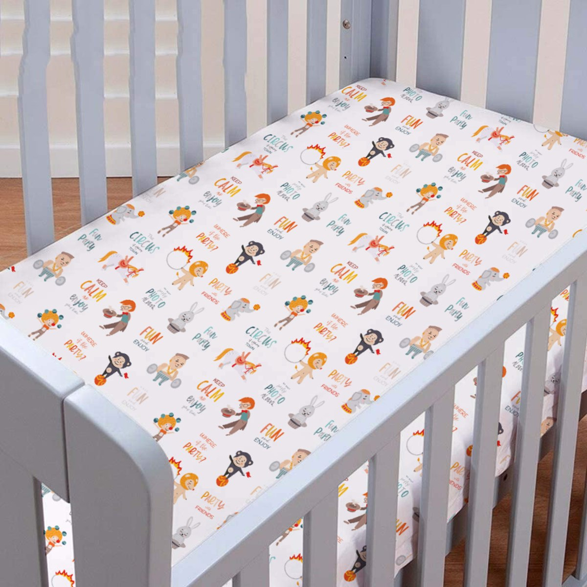 طقم لحاف للأطفال بطبعات سيرك 4 قطع - 132×104 سم-hbxhomeware-hbxkidsandyouth-image-3