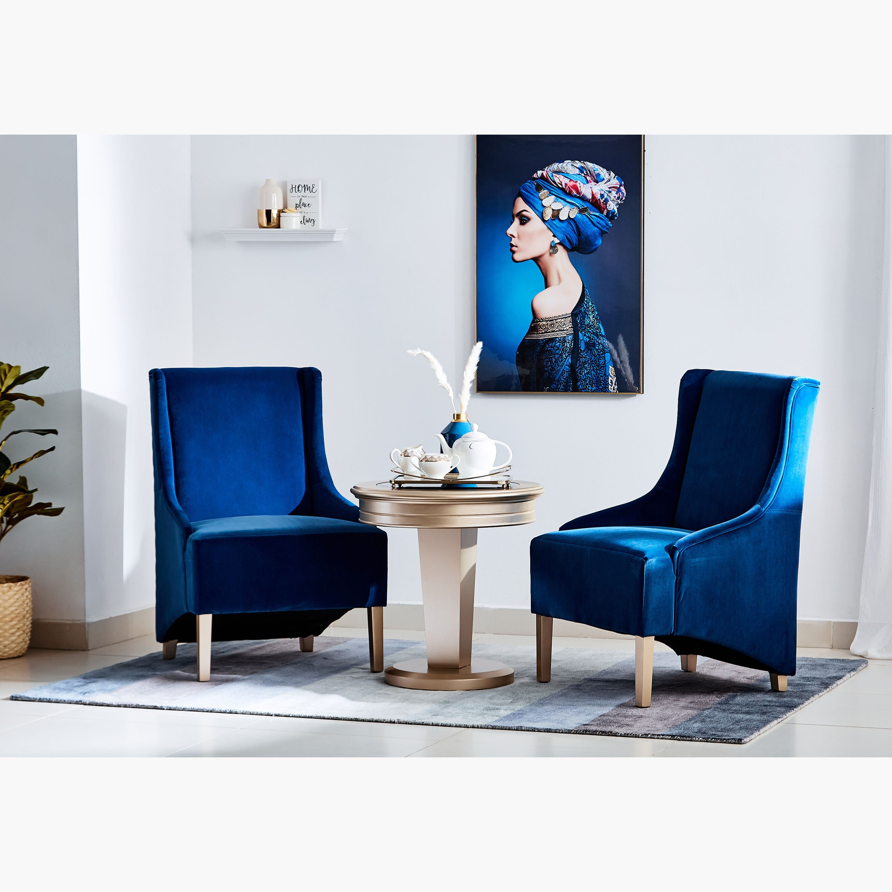 Mirage 2-Seater Tea Table Set-hbxfurniture-diningtablesandsets-diningsets-image-1