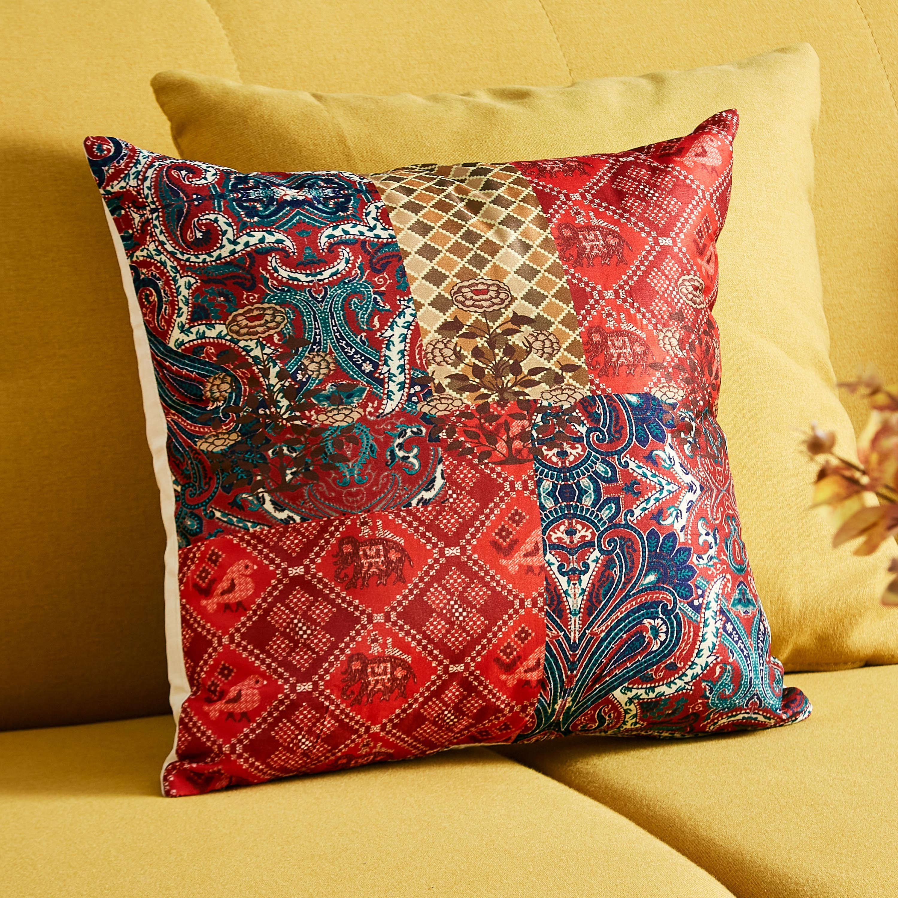 غطاء وسادة بطبعات من إيدوكي- 40x40 سم-hbxhomeware-cushionsandcovers-cushioncovers-image-1