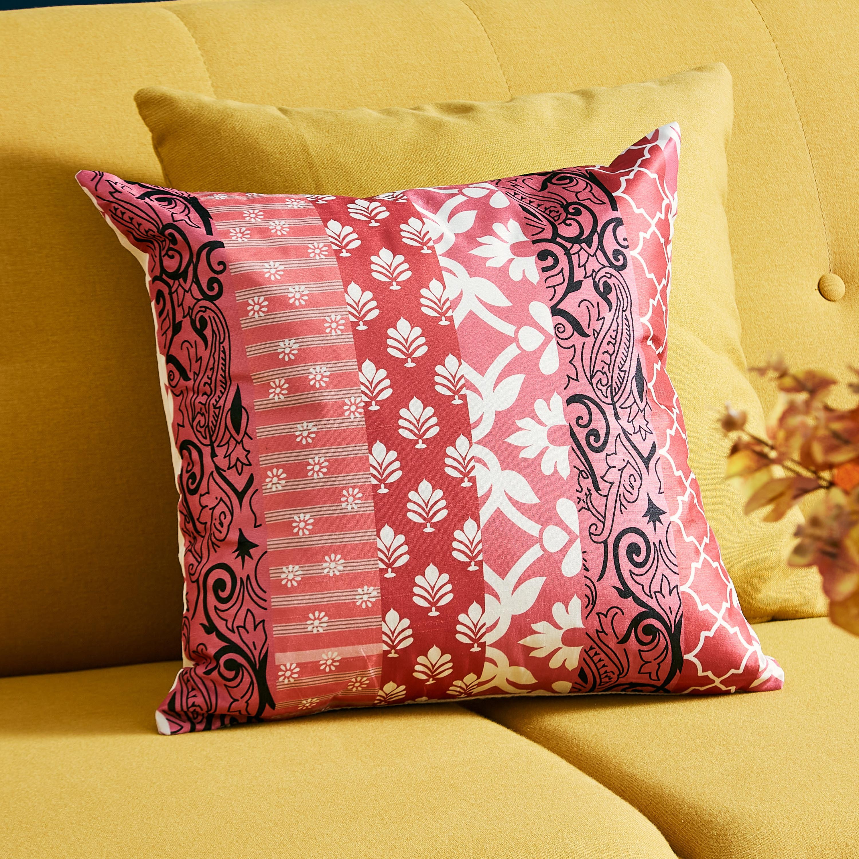 غطاء وسادة بطبعات من مانداوا- 40x40 سم-hbxhomeware-cushionsandcovers-cushioncovers-image-1