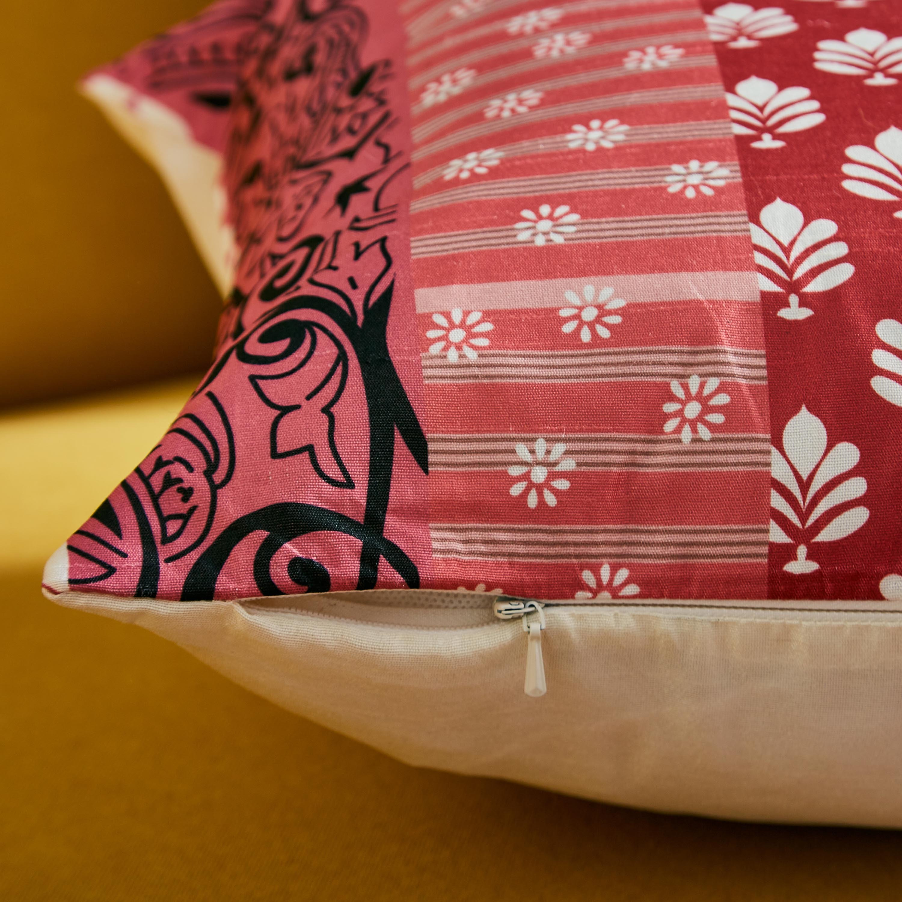 غطاء وسادة بطبعات من مانداوا- 40x40 سم-hbxhomeware-cushionsandcovers-cushioncovers-image-3