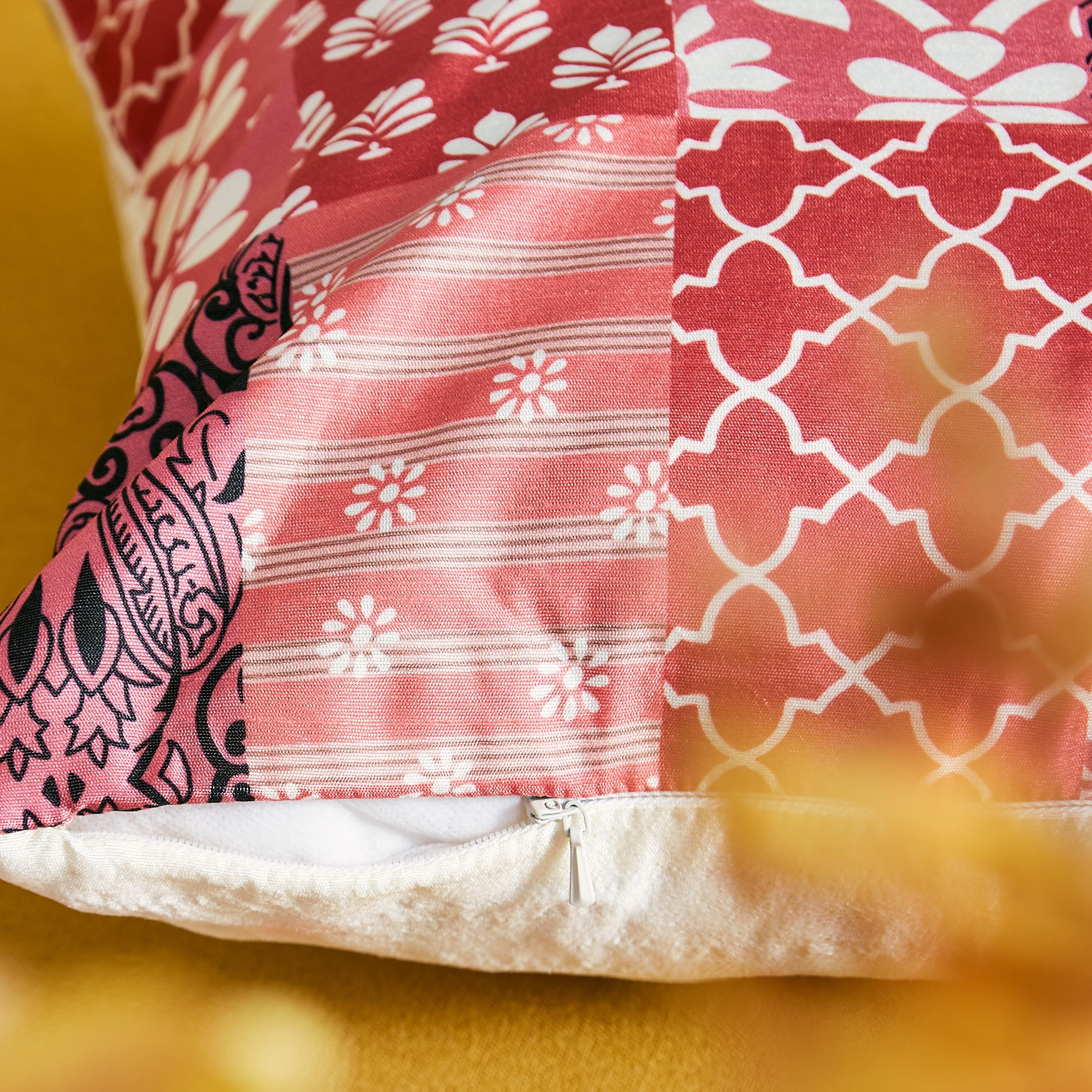 غطاء وسادة بطبعات مخططة من مانداوا- 40x40 سم-hbxhomeware-cushionsandcovers-cushioncovers-image-3