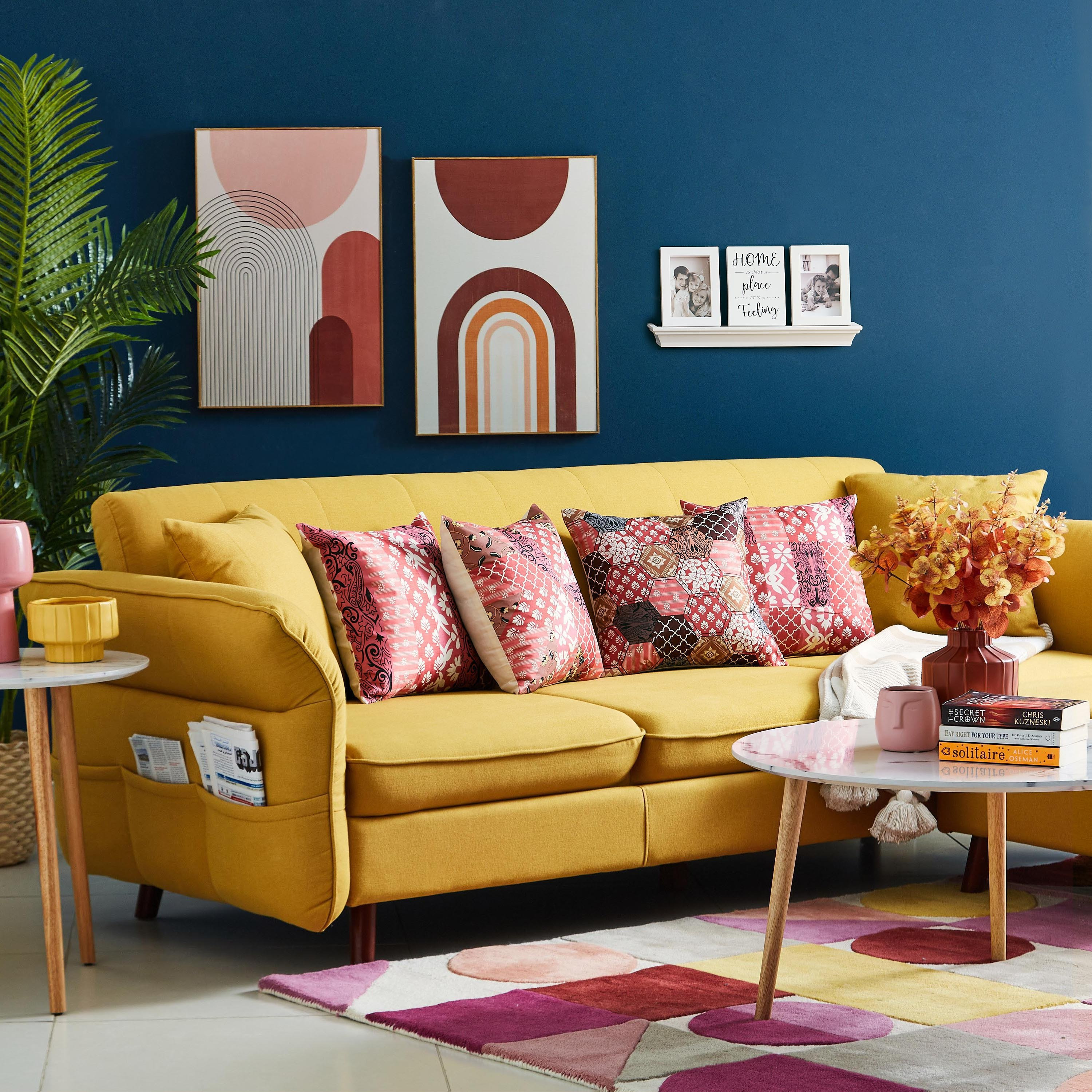 غطاء وسادة بطبعات مخططة من مانداوا- 40x40 سم-hbxhomeware-cushionsandcovers-cushioncovers-image-5