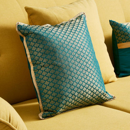 Yana Jacquard Cushion Cover - 40x40 cms
