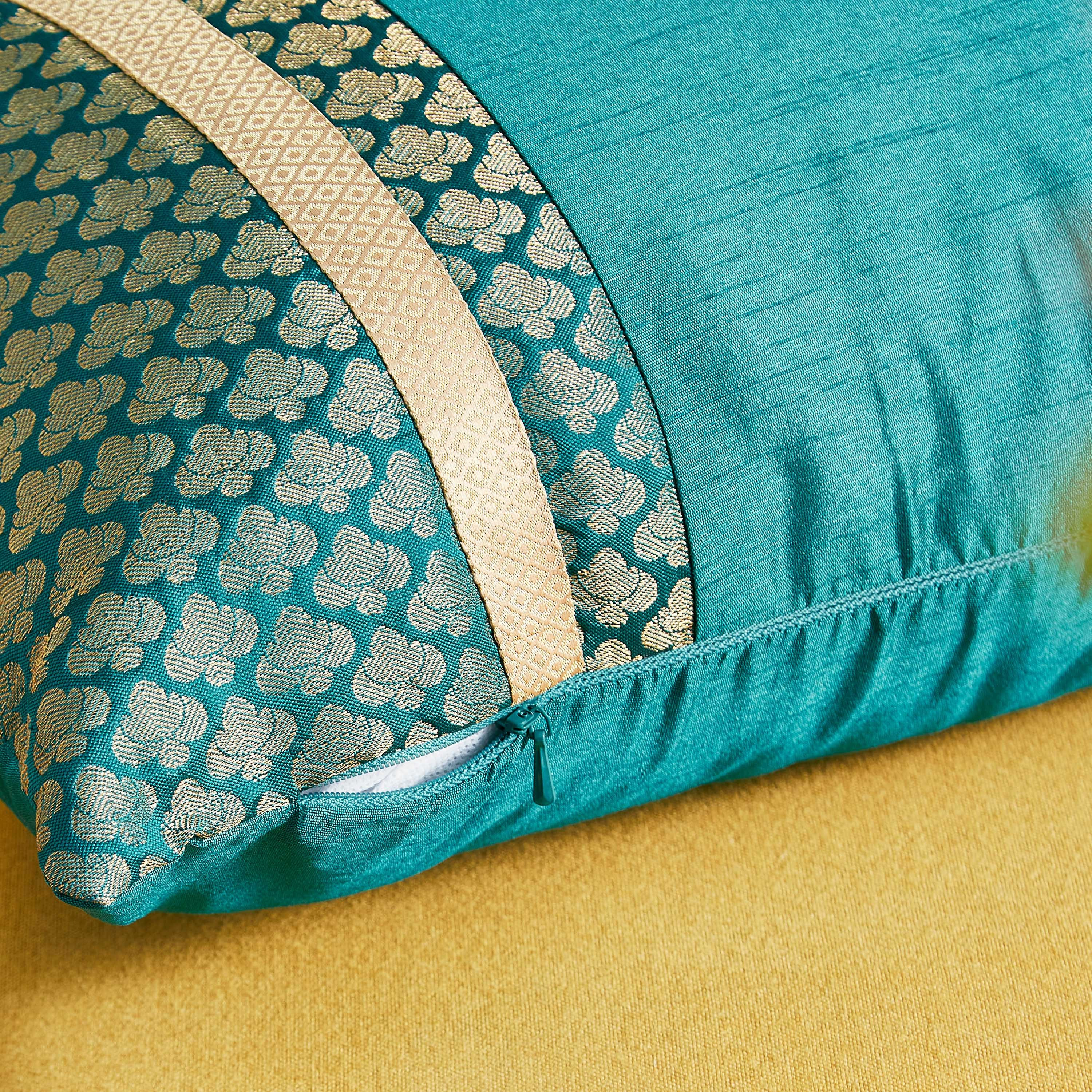 Yana Jacquard Patchwork Cushion Cover - 30x50 cm-hbxhomeware-cushionsandcovers-cushioncovers-image-3