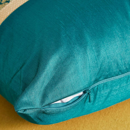 Yana Jacquard Patchwork Cushion Cover - 30x50 cms