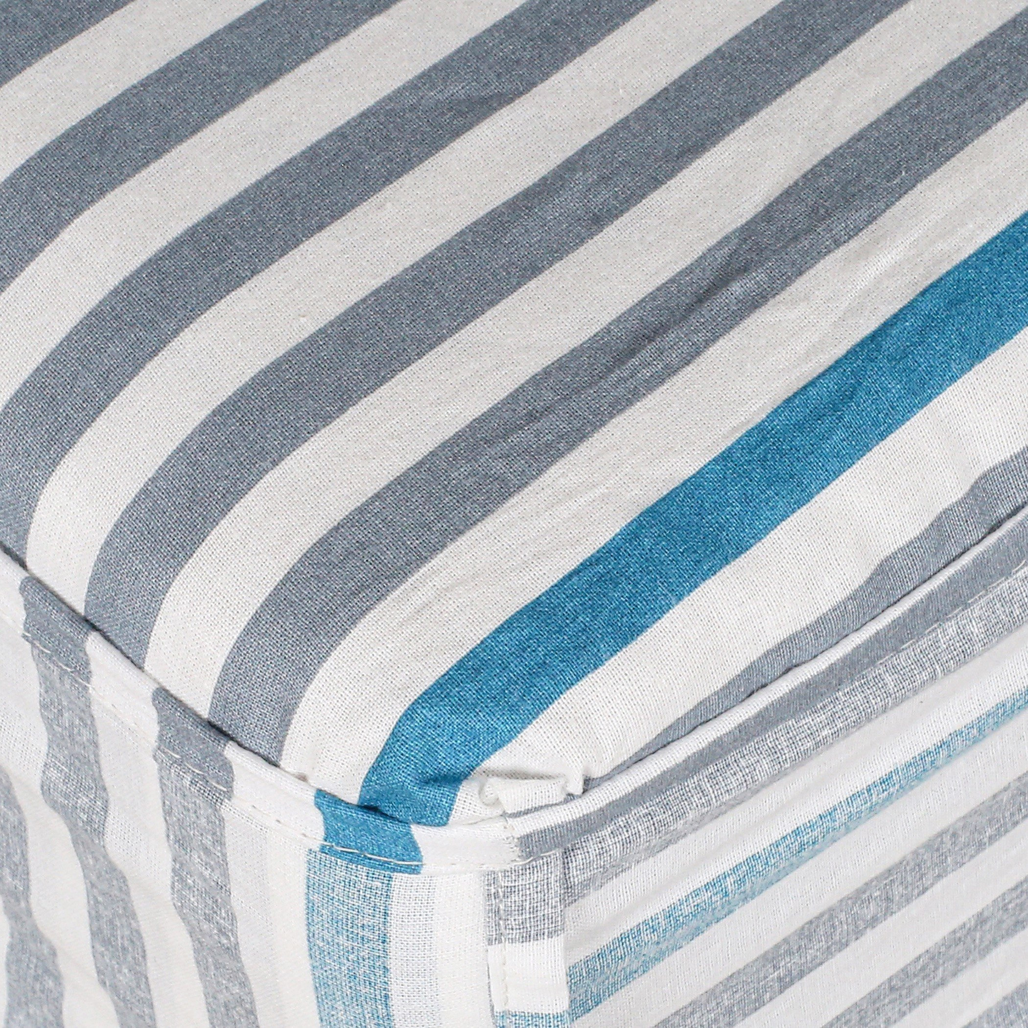شرشف سرير قطن مقاس كوين بطبعات أليسون ناتشورال ليفينج - 150 × 200 + 25 سم-hbxhomeware-bedding-fittedsheets-image-3