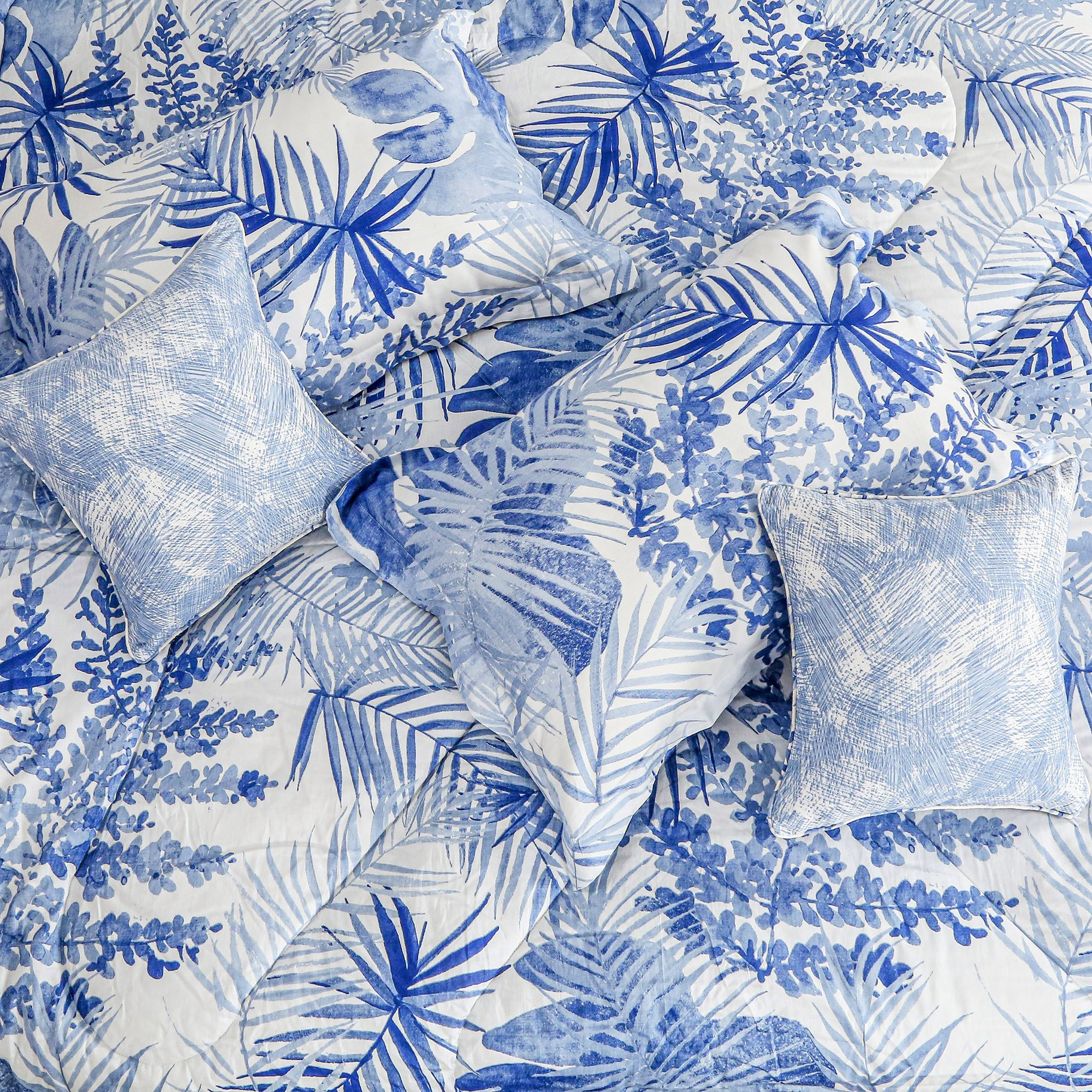 Natural Living Christy 5-Piece Printed Cotton King Comforter Set - 220x240 cm-hbxhomeware-hbxdecorandfurnishings-image-2