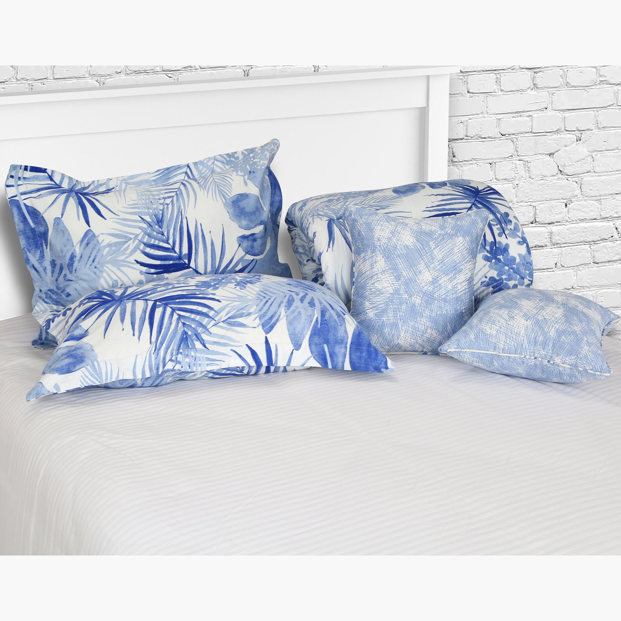 Natural Living Christy 5-Piece Printed Cotton King Comforter Set - 220x240 cm-hbxhomeware-hbxdecorandfurnishings-image-4