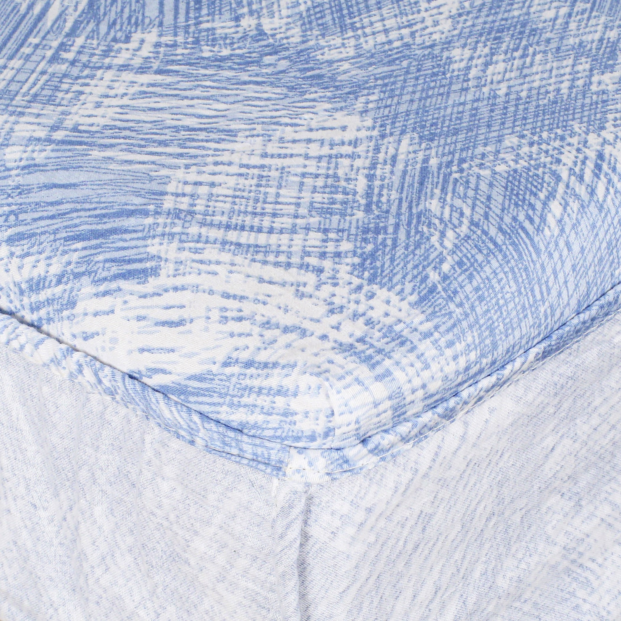 شرشف مطّاطي قطني كوين بطبعات من ناتشرال ليفينج كريستي - 150x200 سم-hbxhomeware-hbxbedroom-image-3