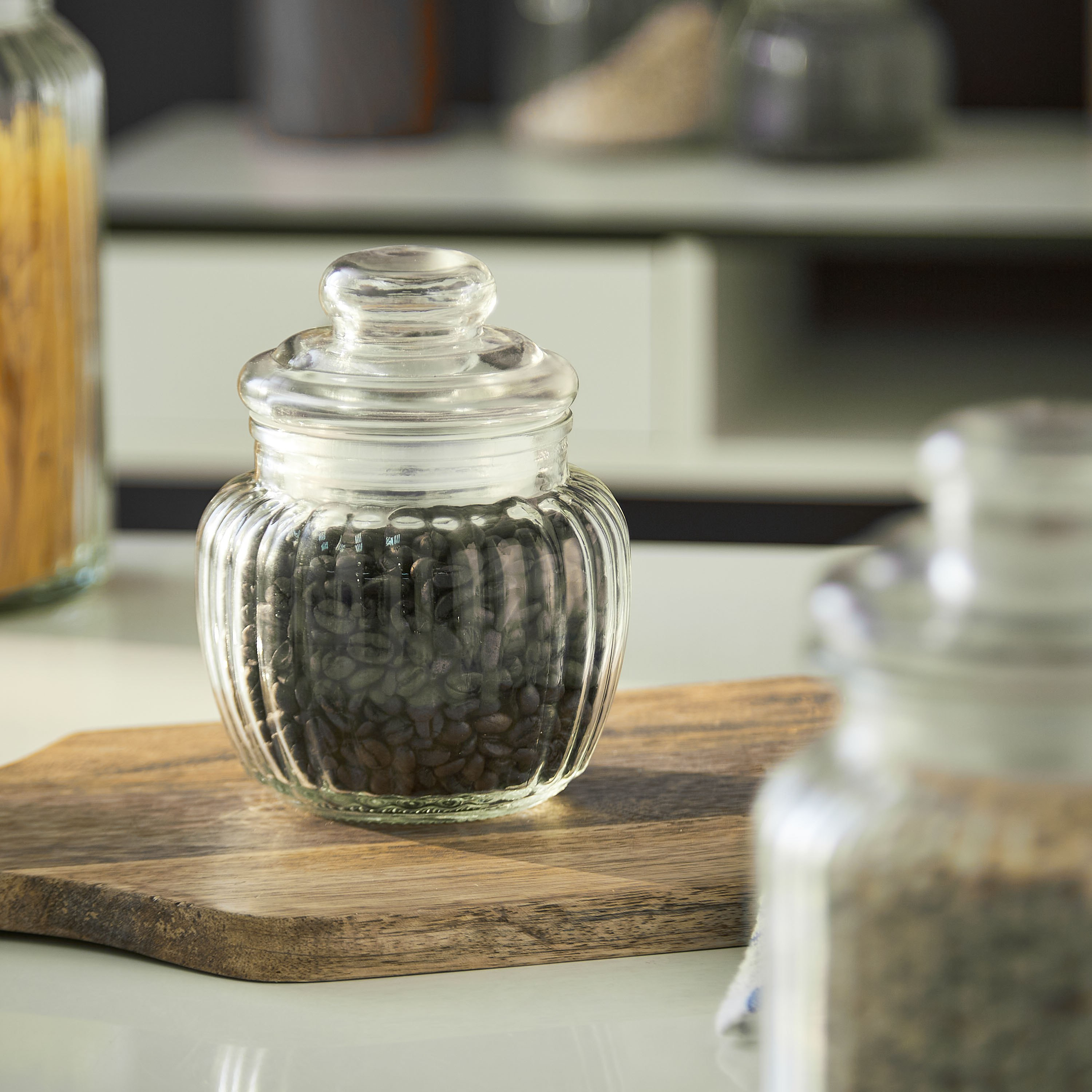 حاوية زجاجية محكمة الغلق- 600 مل-hbxhomeware-hbxkitchen-image-1