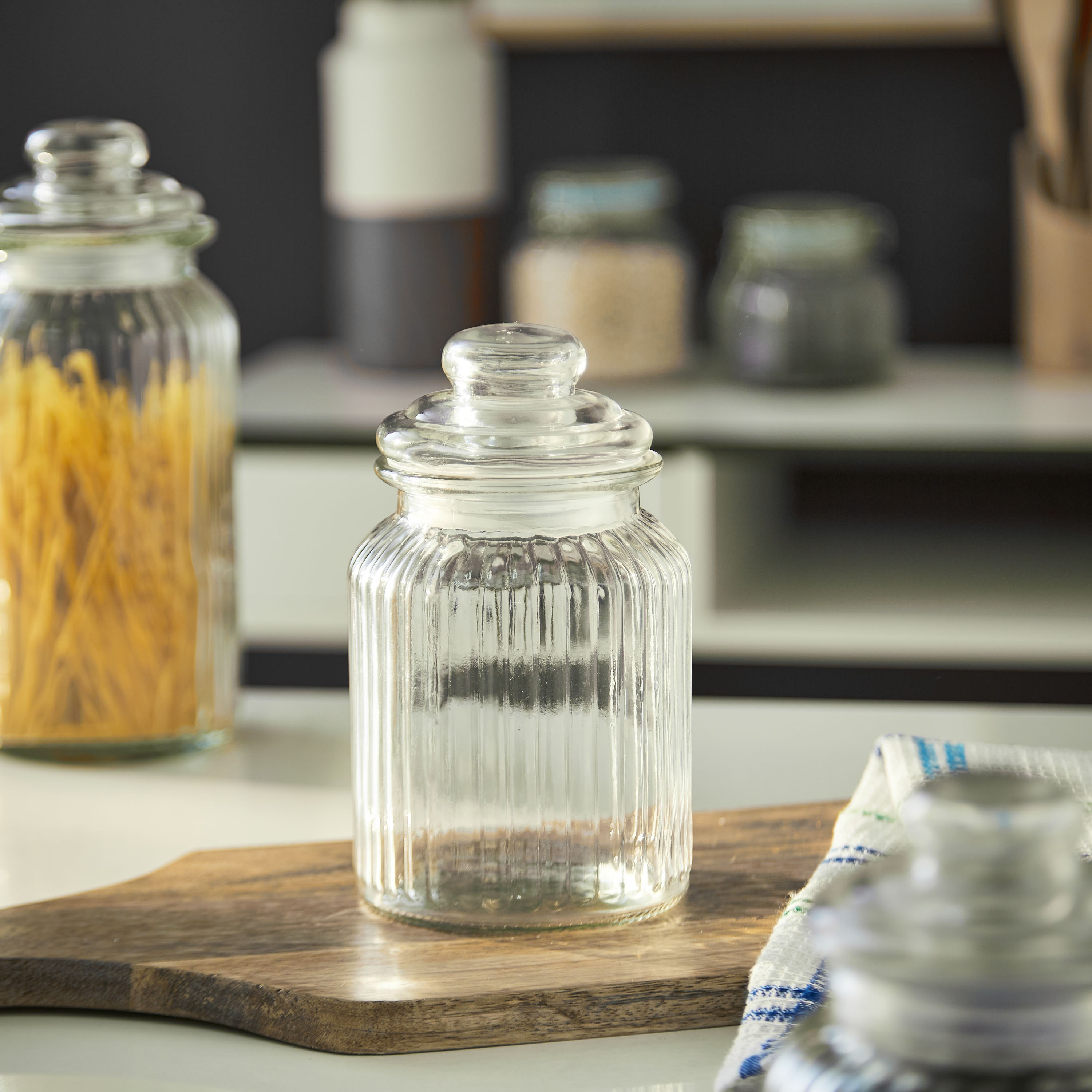 حاوية زجاجية محكمة الغلق - 1050 مل-hbxhomeware-hbxkitchen-image-2
