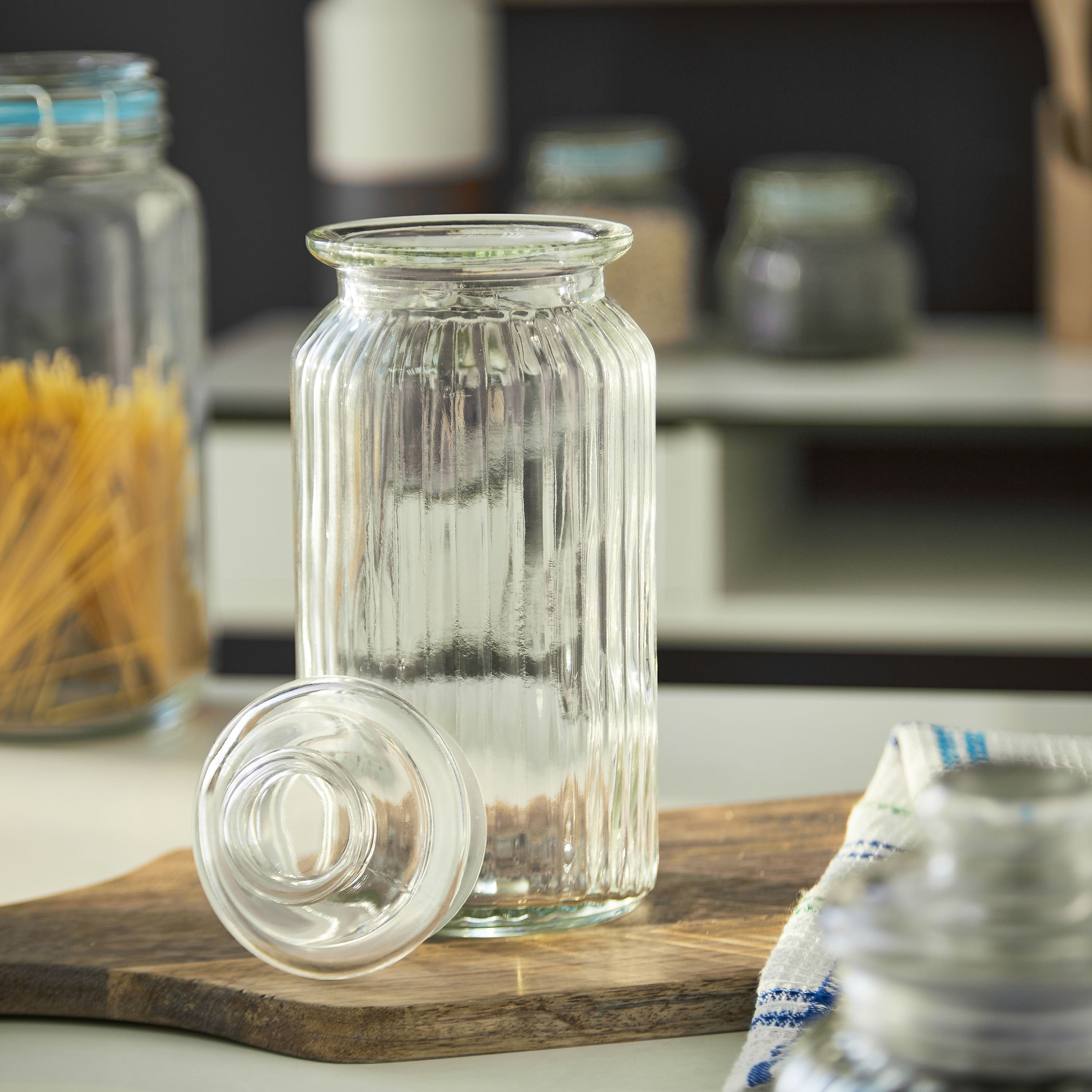 حاوية زجاجية محكمة الغلق - 1440 مل-hbxhomeware-hbxkitchen-image-3