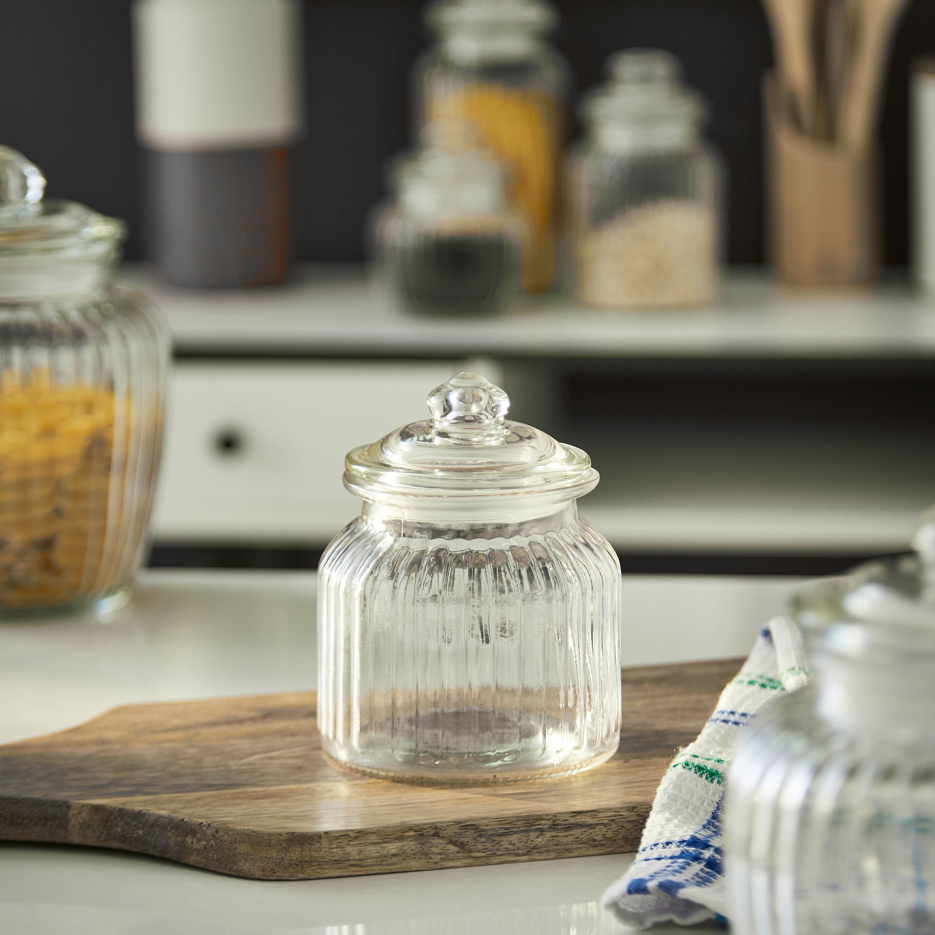 حاوية زجاجية محكمة الغلق - 600 مل-hbxhomeware-hbxkitchen-image-2