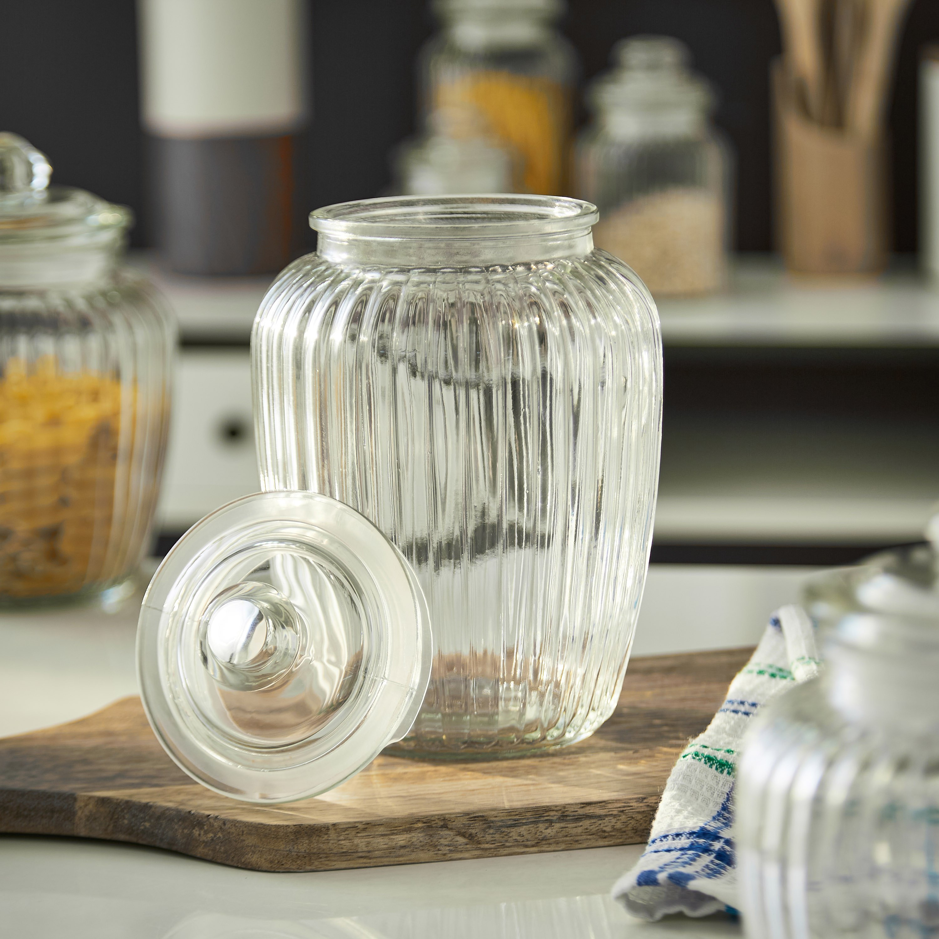 حاوية زجاجية محكمة الغلق - 2200 مل-hbxhomeware-hbxkitchen-image-3