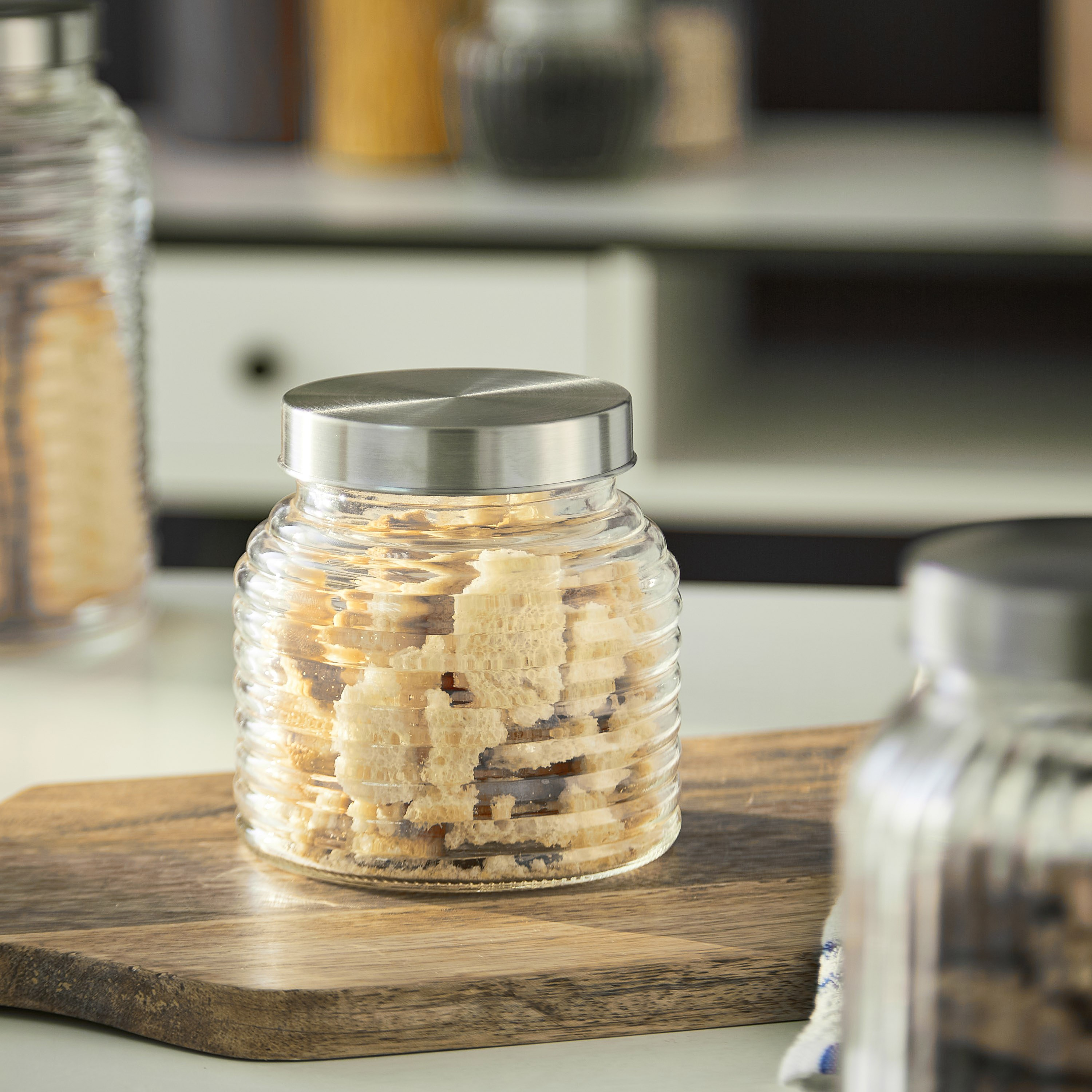 حاوية زجاجية محكمة الغلق - 600 مل-hbxhomeware-hbxkitchen-image-1