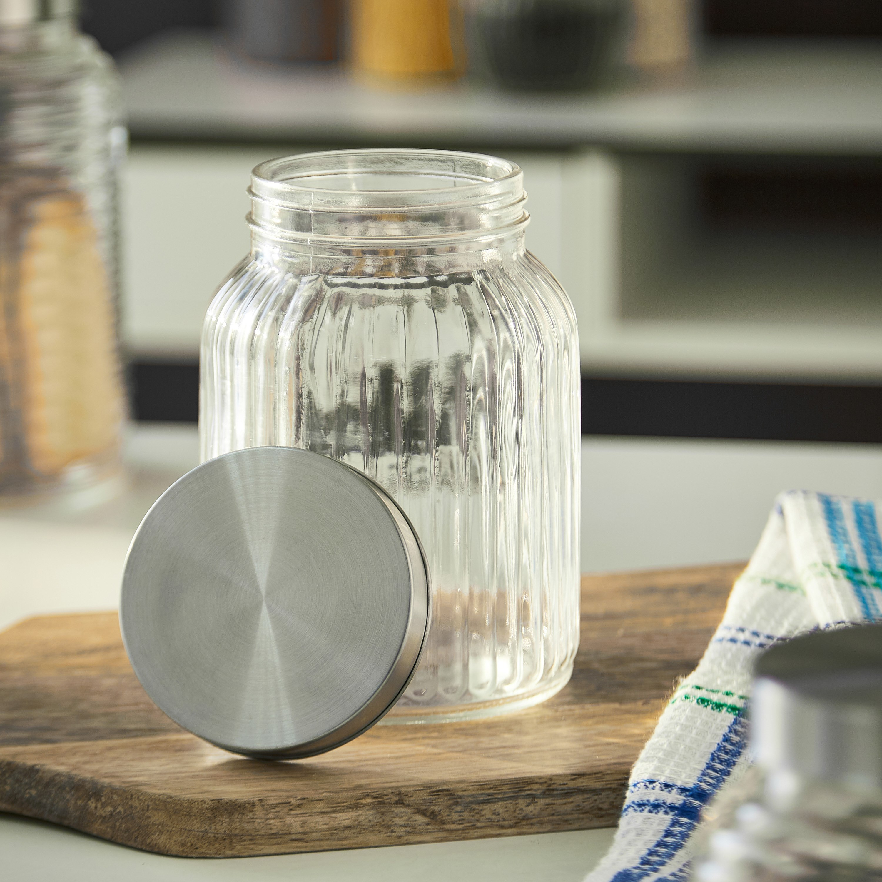 حاوية زجاجية محكمة الغلق - 950 مل-hbxhomeware-hbxkitchen-image-3