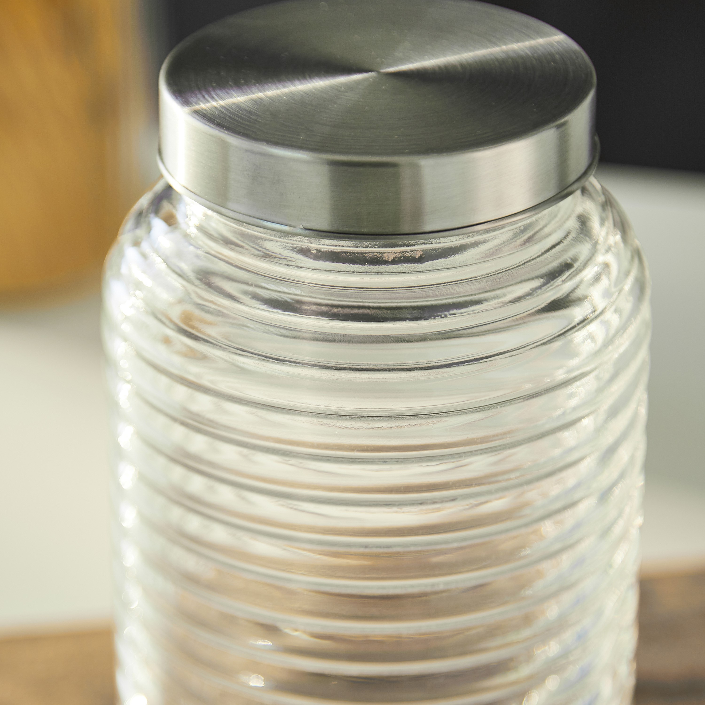 حاوية زجاجية محكمة الغلق - 1.25 لتر-hbxhomeware-hbxkitchen-image-4
