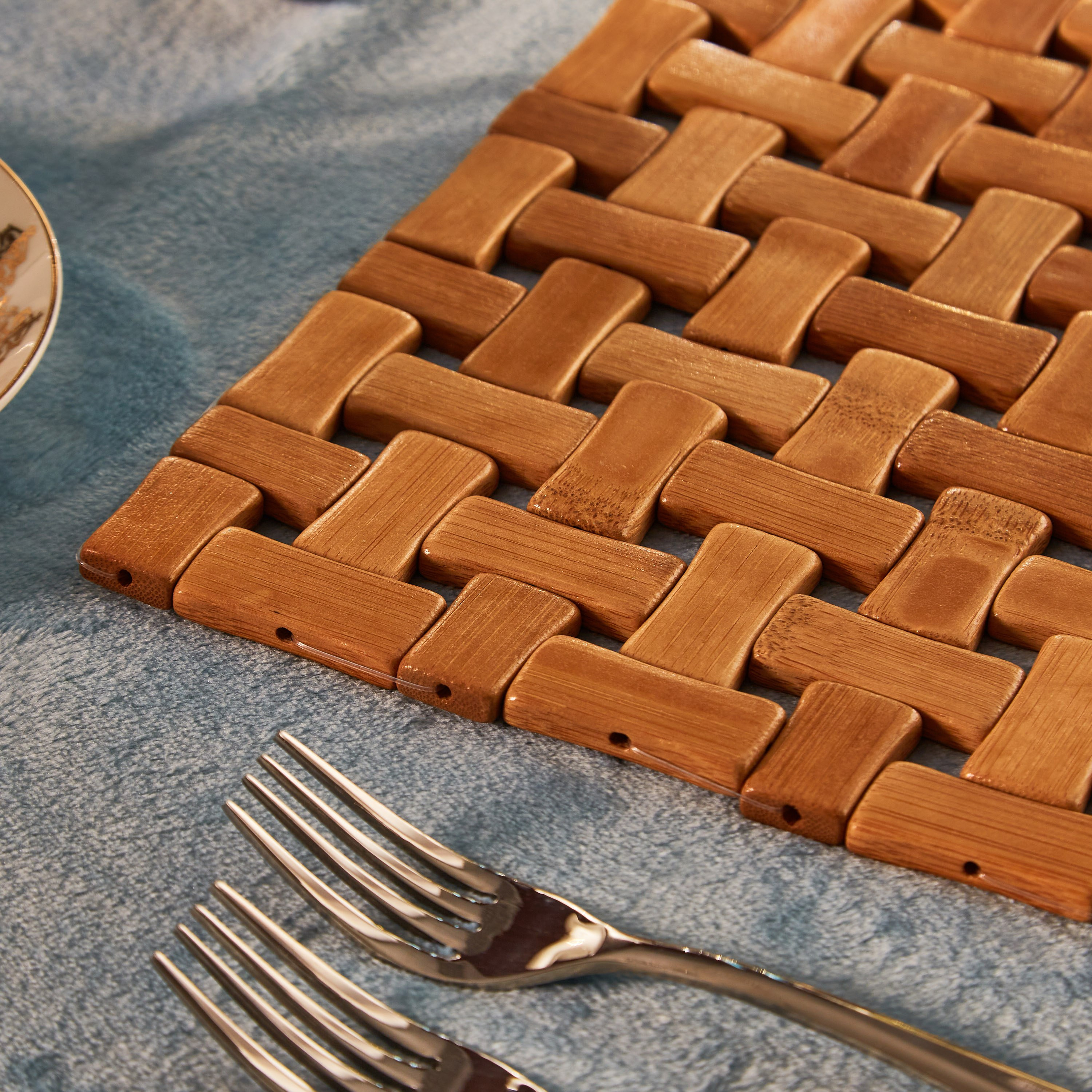 لبادة صحون خيزران من ناتشورا دين - 30x45 سم-hbxdecorandfurnishings-homefurnishings-tablelinens-image-2