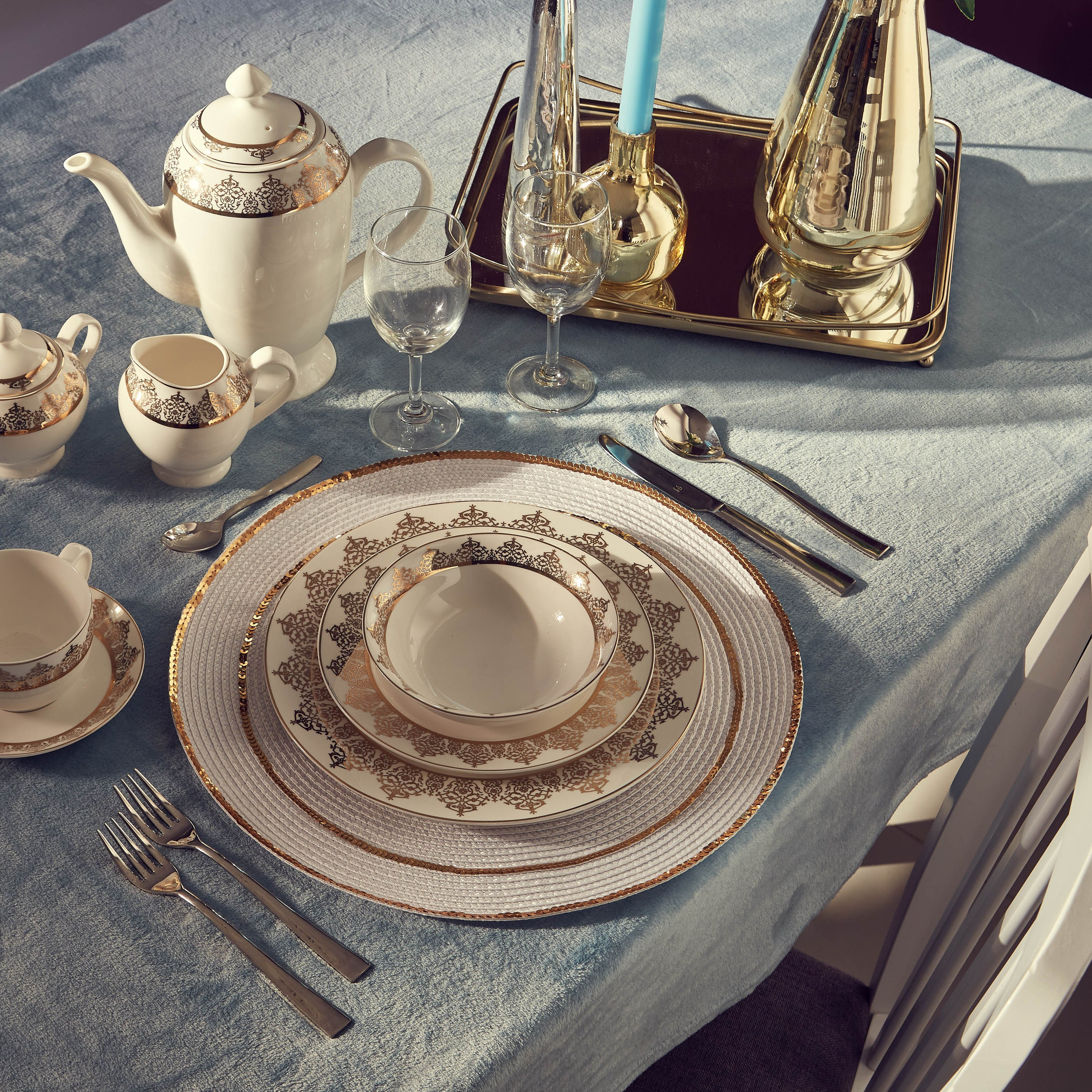 لبادة صحون بولي بروبلين من سيلفي - 38 سم-hbxdecorandfurnishings-homefurnishings-tablelinens-image-3