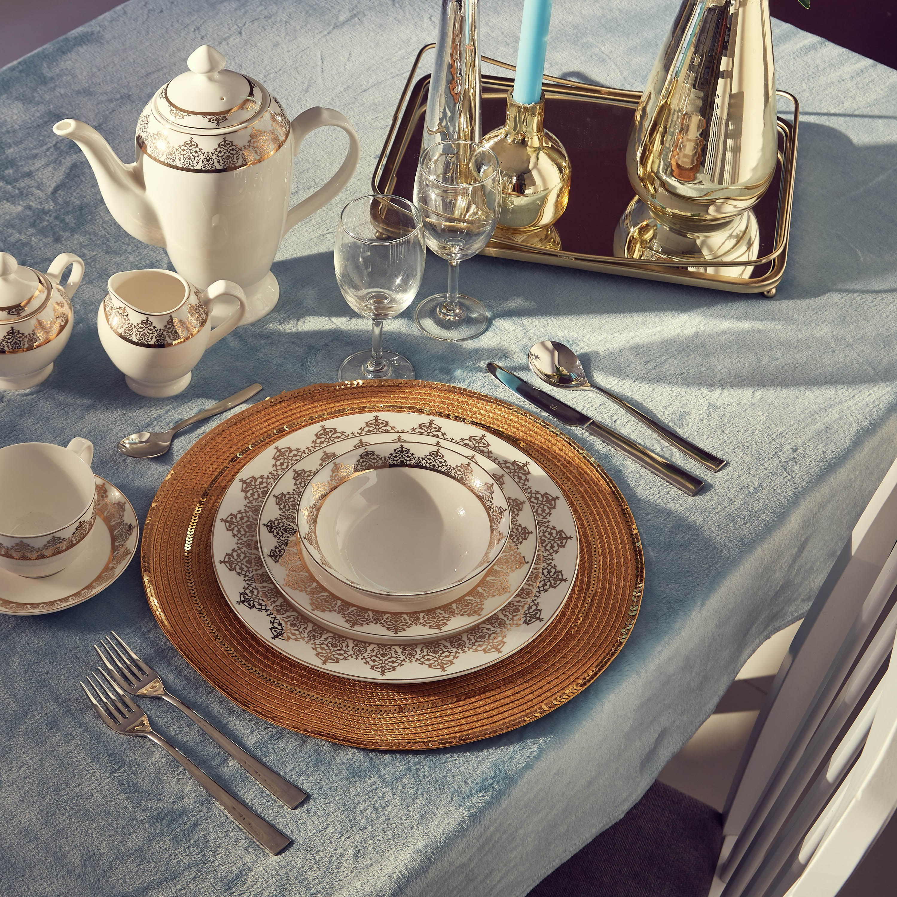 لبادة صحون بولي بروبلين من سيلفي - 38 سم-hbxdecorandfurnishings-homefurnishings-tablelinens-image-3