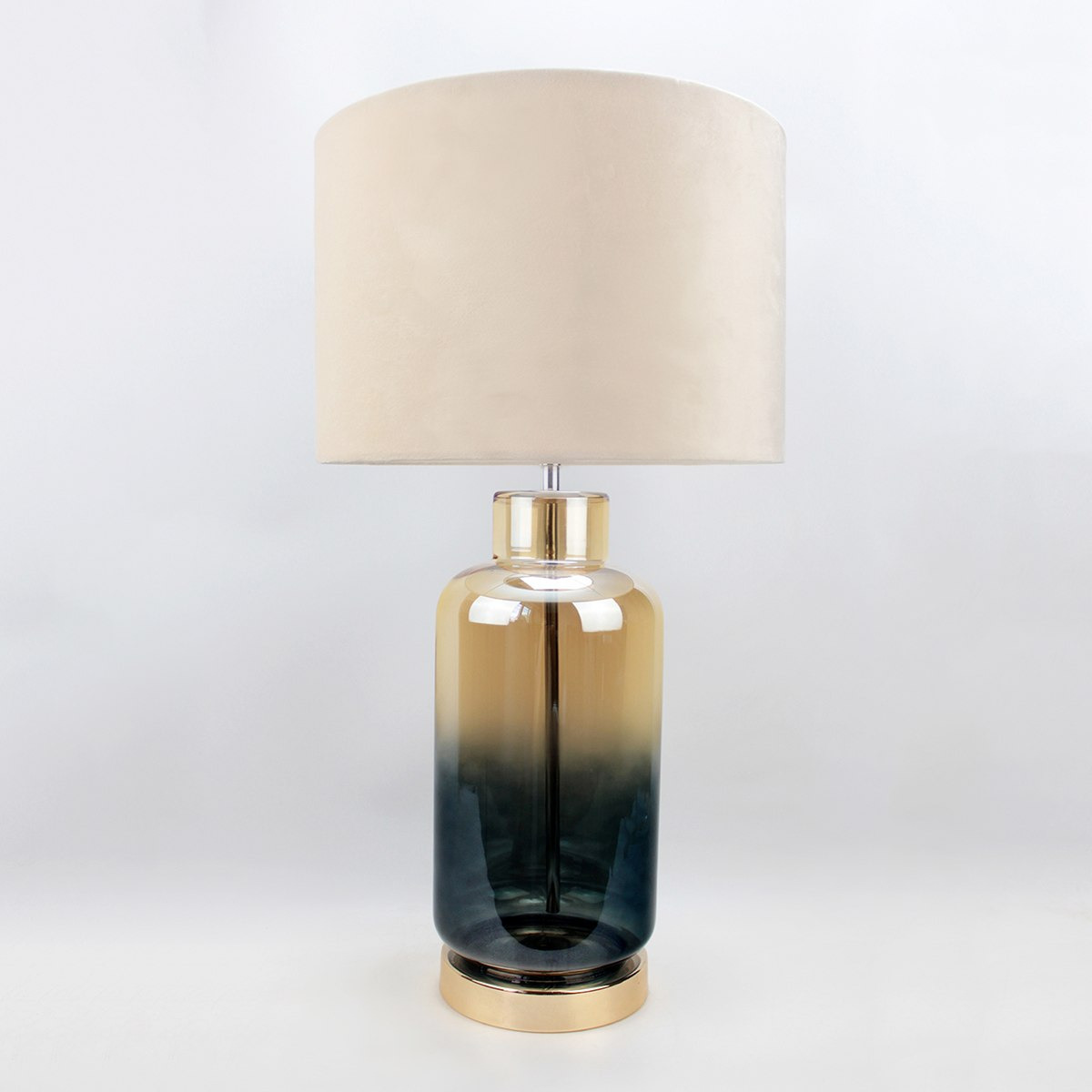 مصباح طاولة زجاجي بلون متدرج من كوين - 30x49 سم-hbxlivingroom-lighting-tablelamps-image-2
