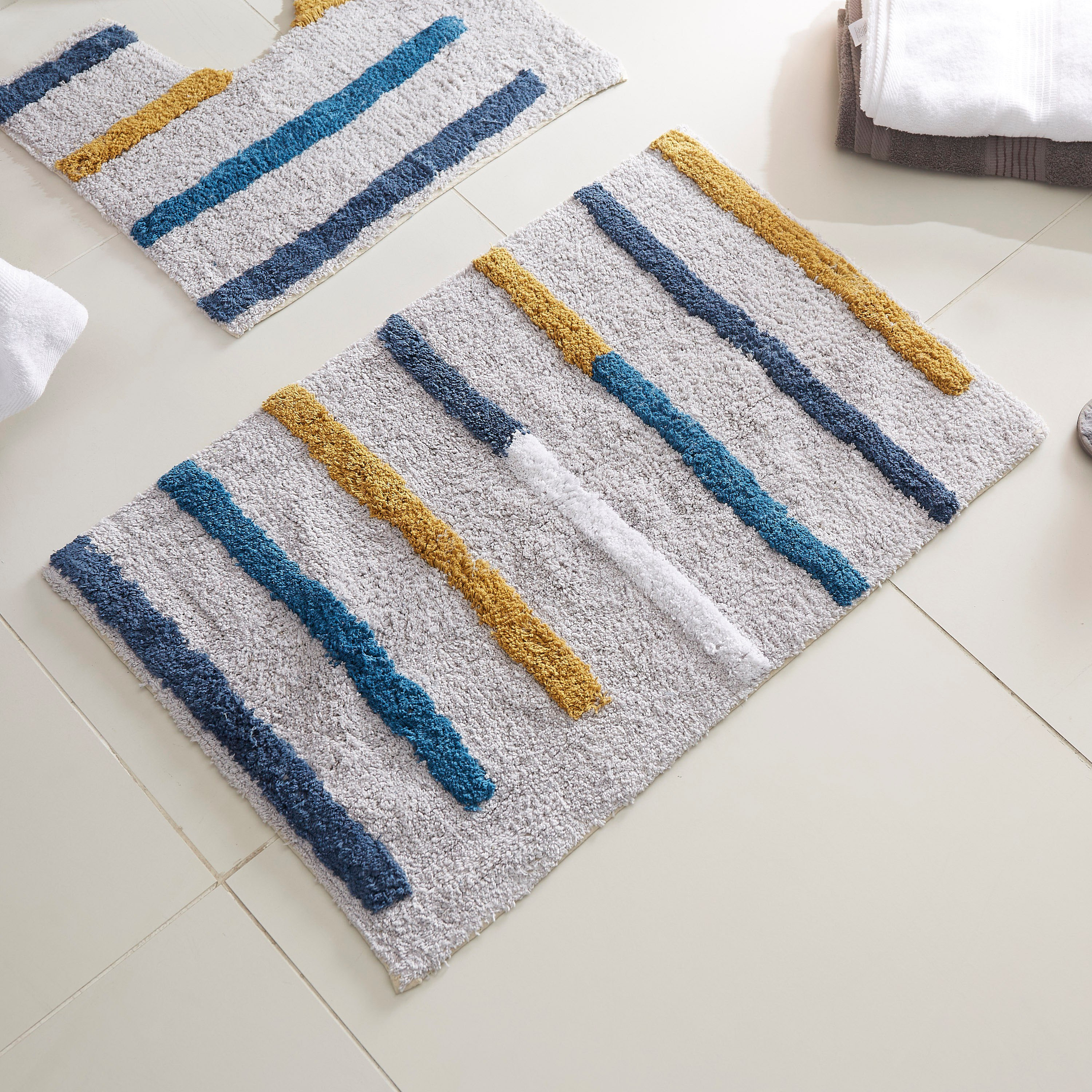 طقم سجّاد حمّام قطعتين قطن من جوي - 50x80+40 سم-PROMO_HB_AE_B1G1_250925-image-2