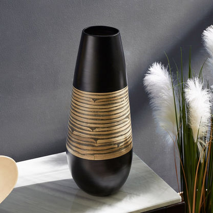 Natura Bamboo Urn Vase - 20x50 cms
