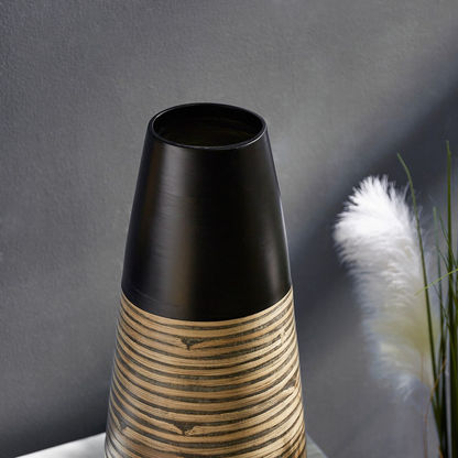 Natura Bamboo Urn Vase - 20x50 cms