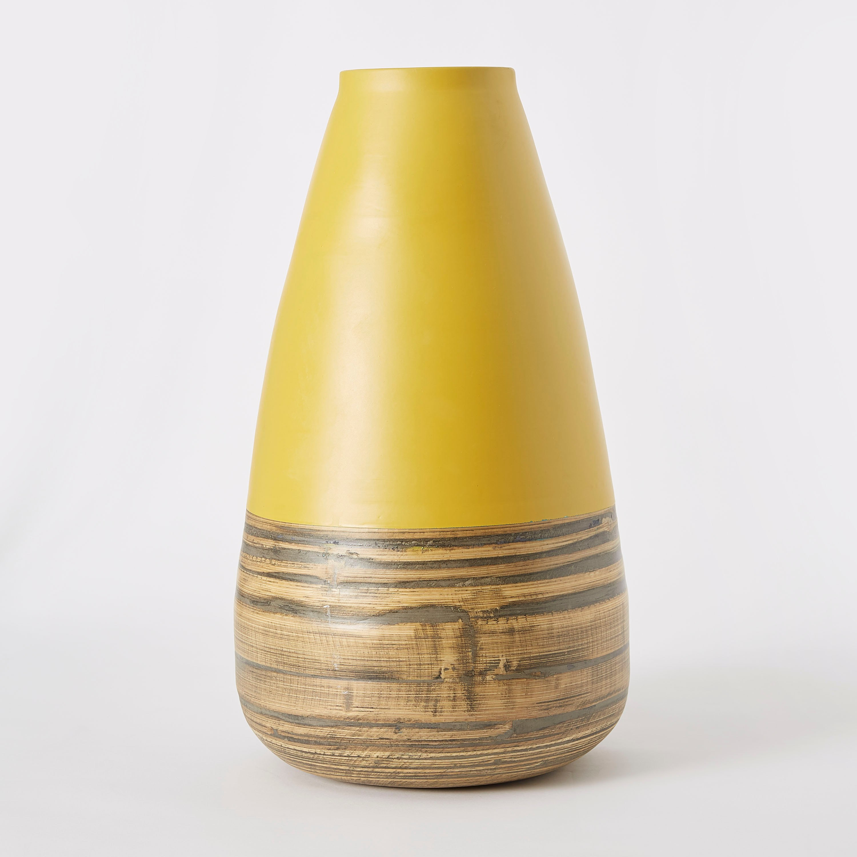 مزهرية خيزران مخروطية متعددة الألوان من ناتورا - 18x35 سم-hbxhomeware-hbxdecorandfurnishings-image-5