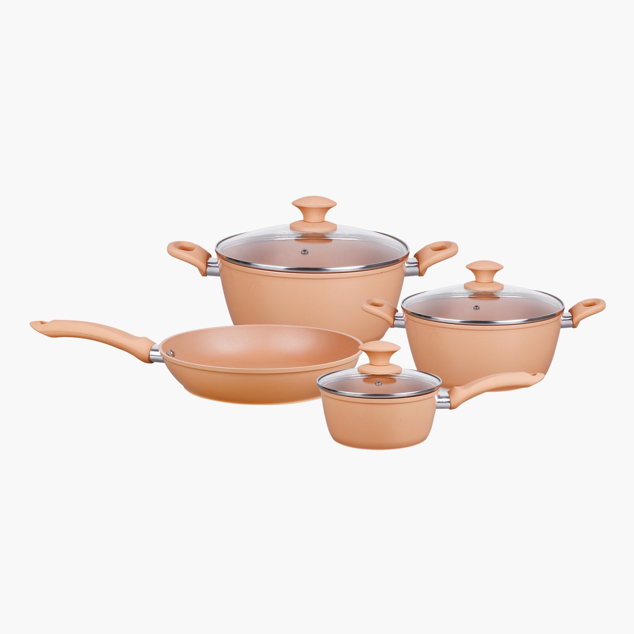 Feast 7-Piece Nonstick Cookware Set with Induction Base-hbxkitchen-kitchenware-foodpreparation-image-2