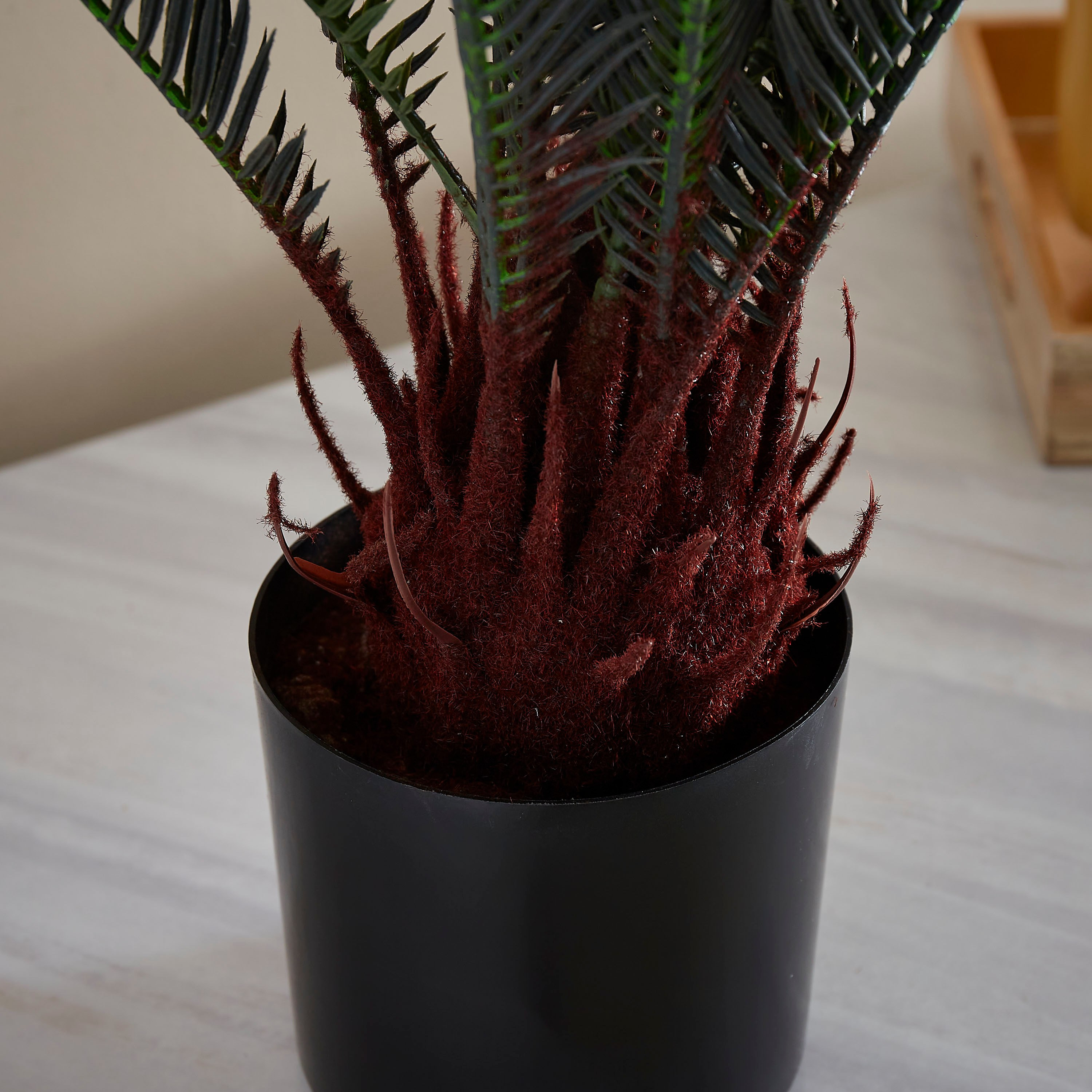 شجرة سيكاس اصطناعية من تيودورا - 50 سم-hbxdecorandfurnishings-homeaccessories-artificialflowersandplants-image-4
