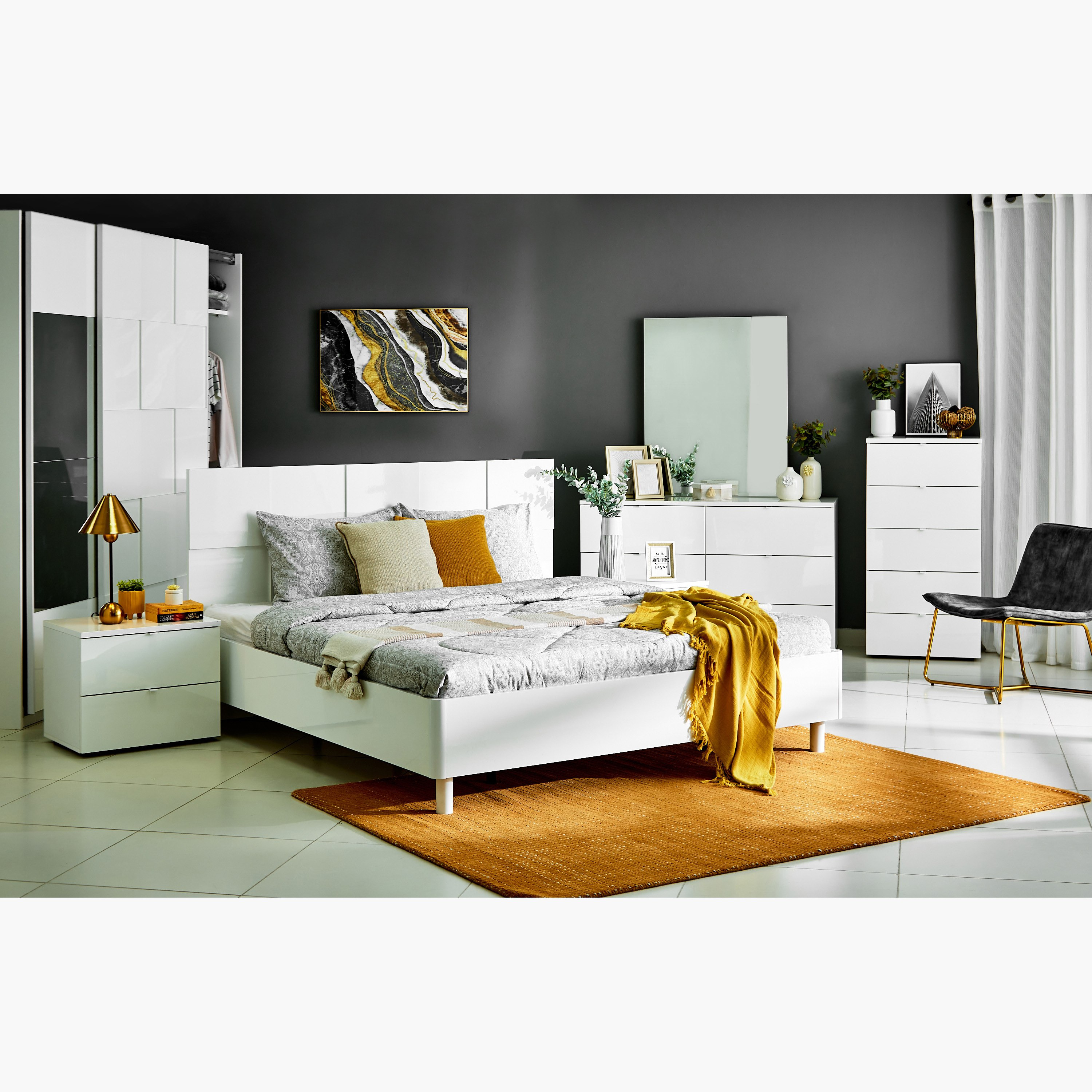 وحدة تخزين 5 أدراج من هامبورج-hbxfurniture-dressersandchests-chestofdrawers-image-6