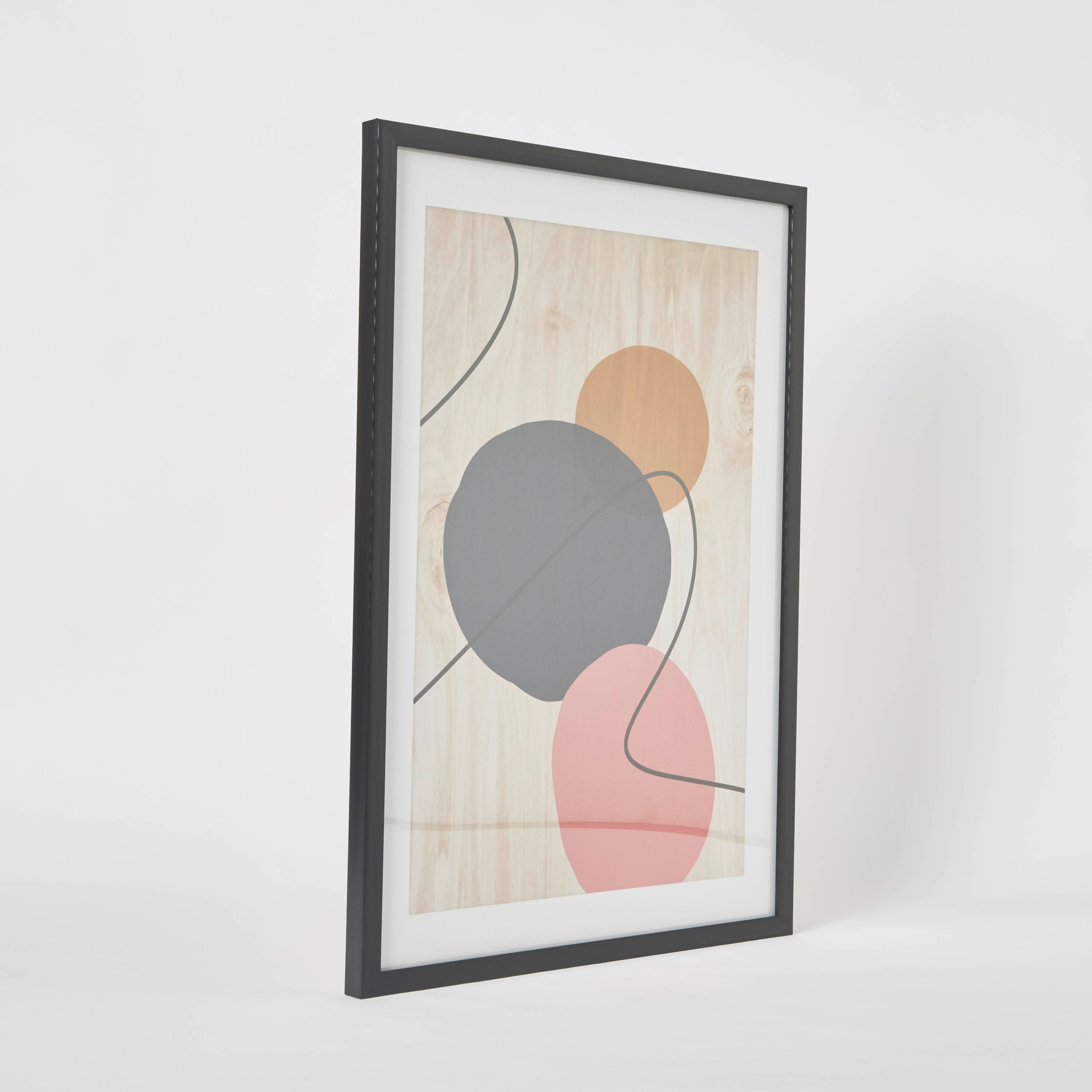 لوحة كانفاس مؤطرة بإطار وطبعات تجريدية من كورديال - 50x3x70 سم-hbxhomeware-hbxdecorandfurnishings-image-5