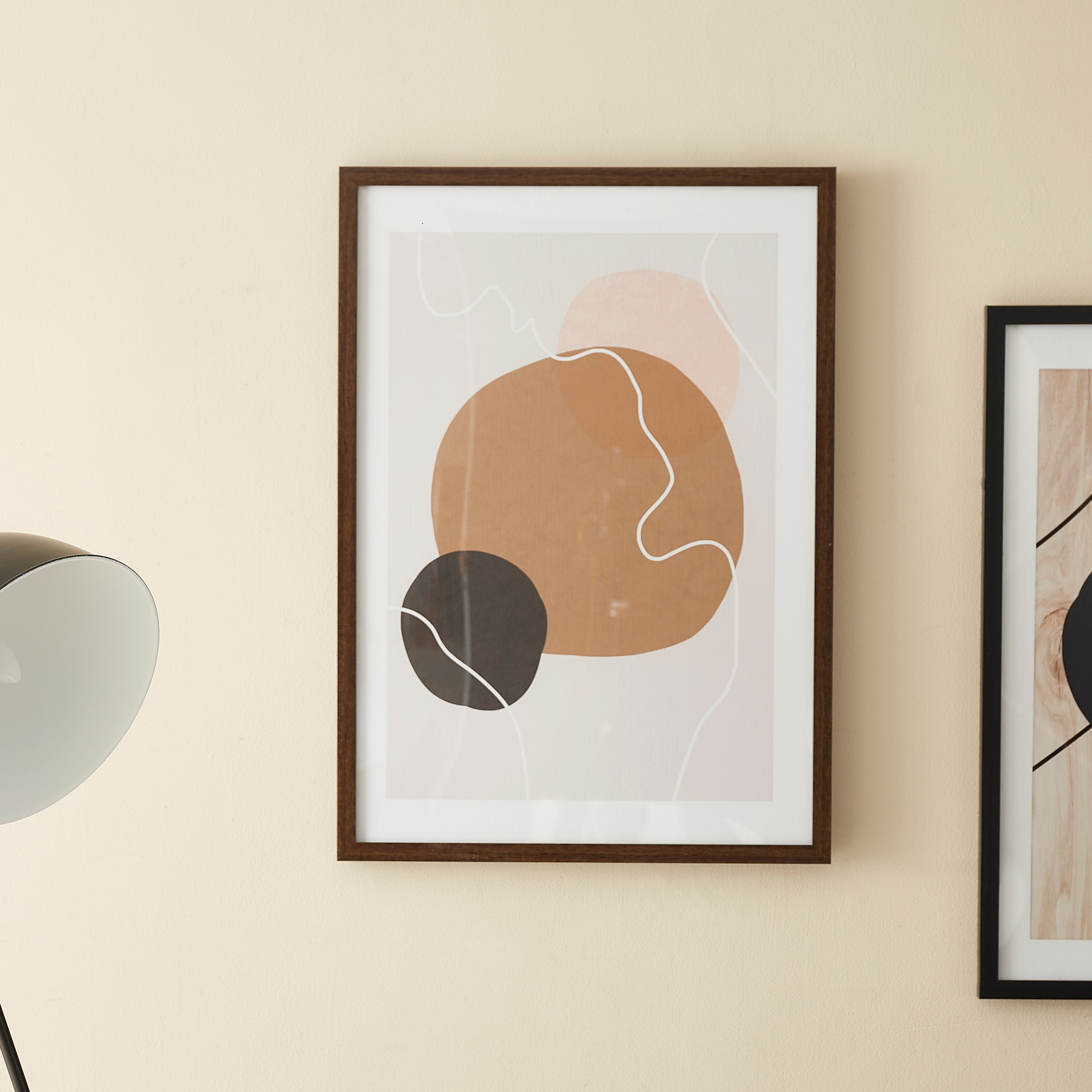 لوحة كانفاس بإطار وطبعات تجريدية من كورديال - 50x70x3 سم-hbxhomeware-hbxdecorandfurnishings-image-1