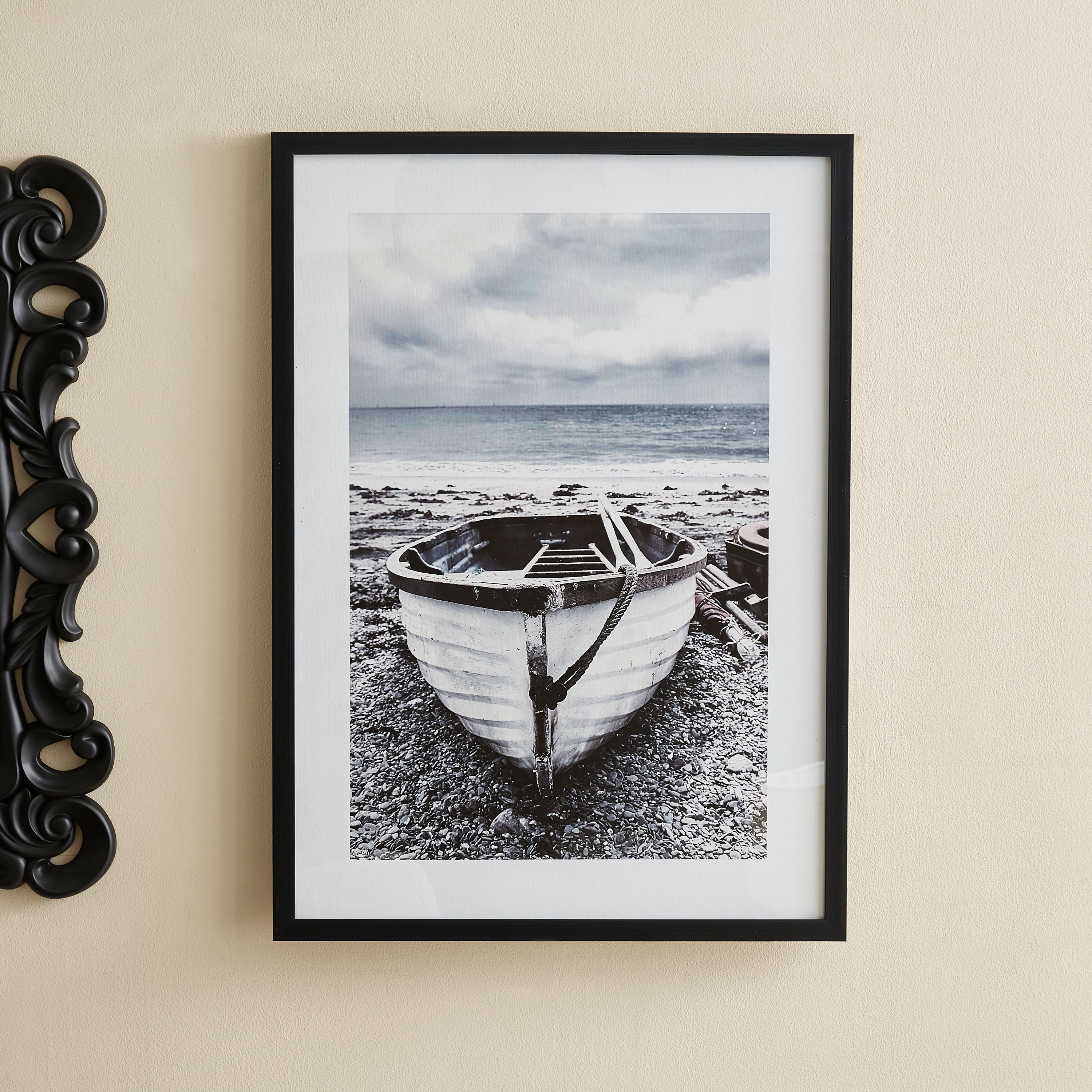 Cordial Boat Print Canvas with Frame - 50x3x70 cm-PROMO_HB_AE_B1G1_250925-image-1