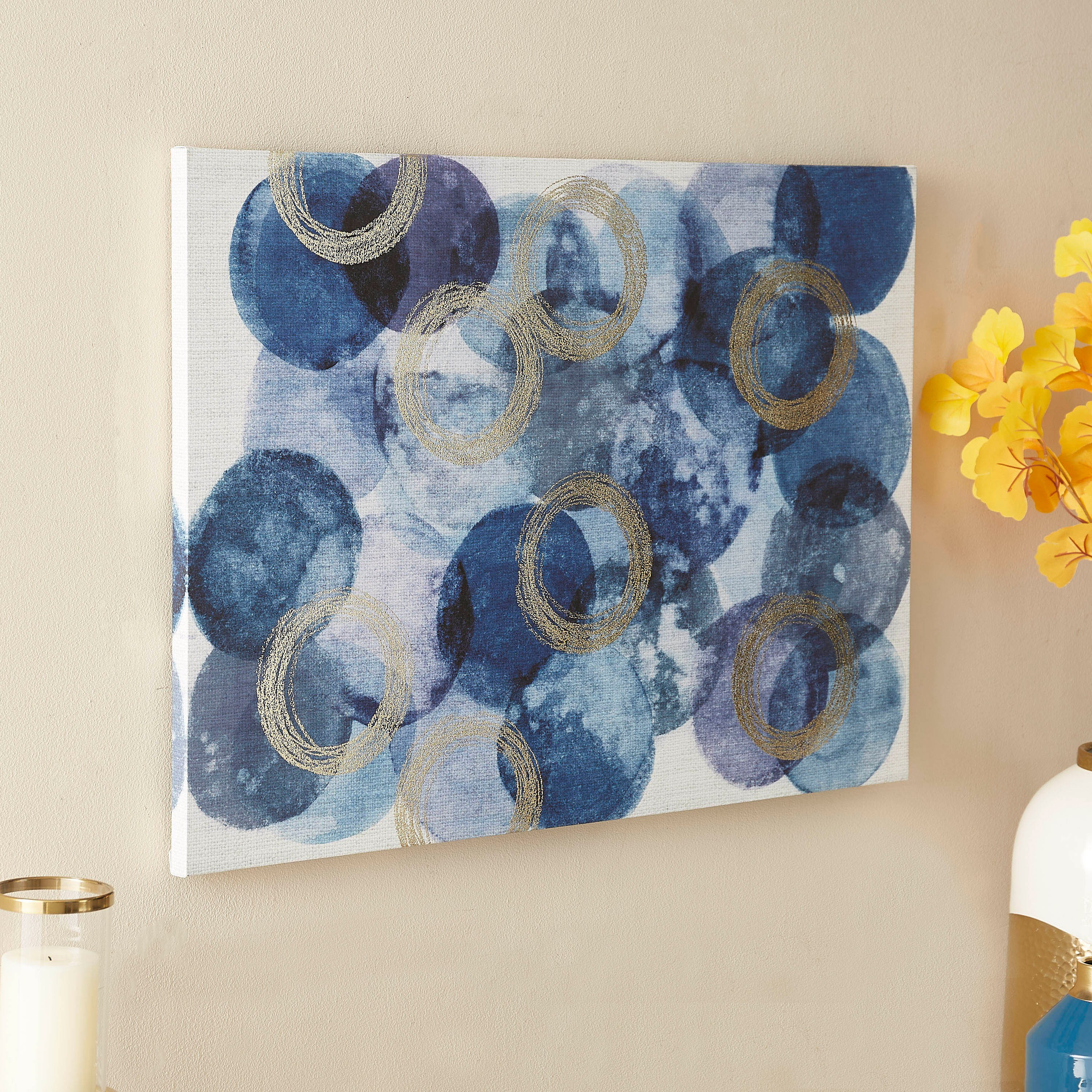 لوحة كانفاس برقائق ذهبية وطبعات من كورديال - 50x70x2 سم-PROMO_HB_AE_B1G1_250925-image-2