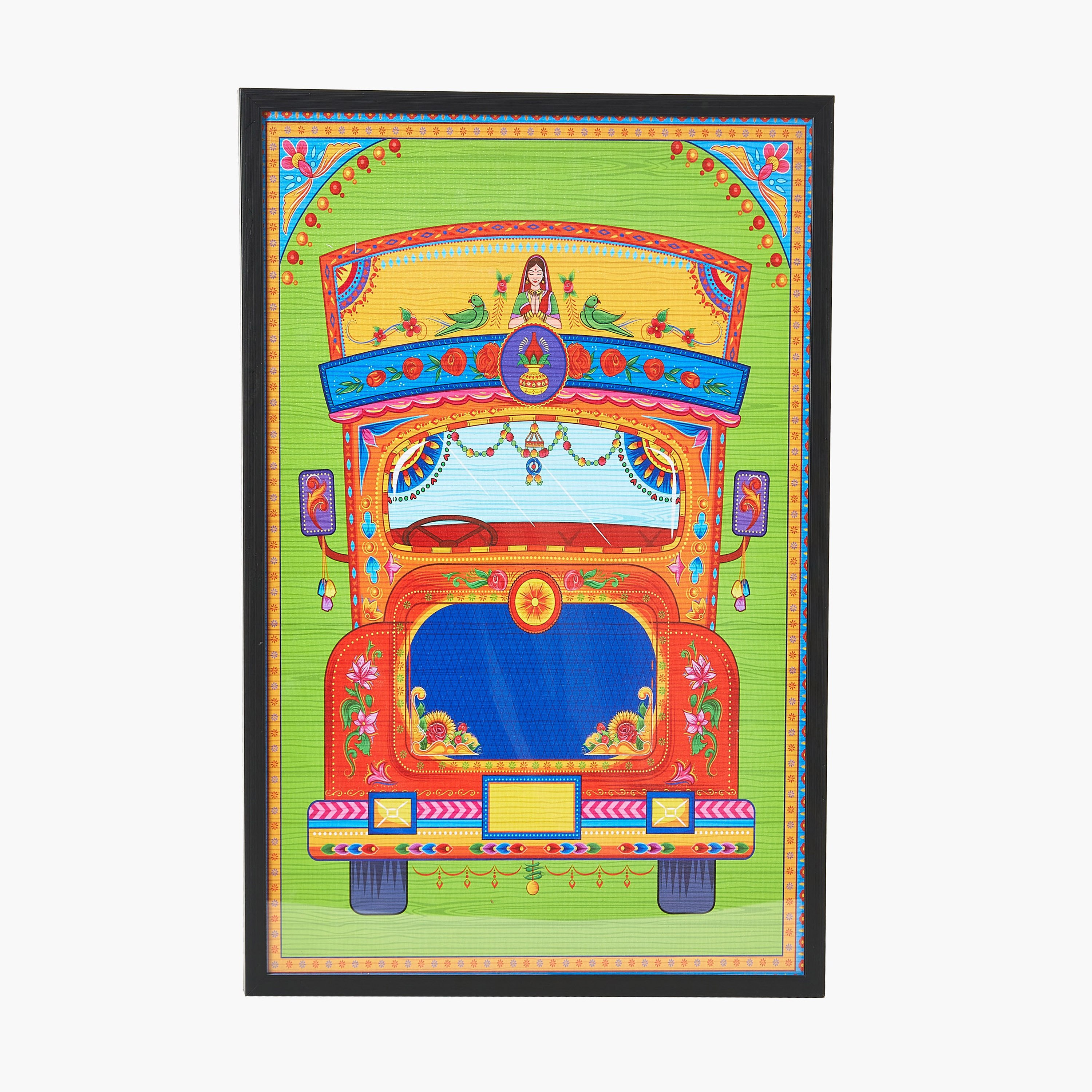 لوحة كانفاس مؤطرة لوري من إندي فايب - 40x3x60 سم-hbxhomeware-hbxdecorandfurnishings-image-5