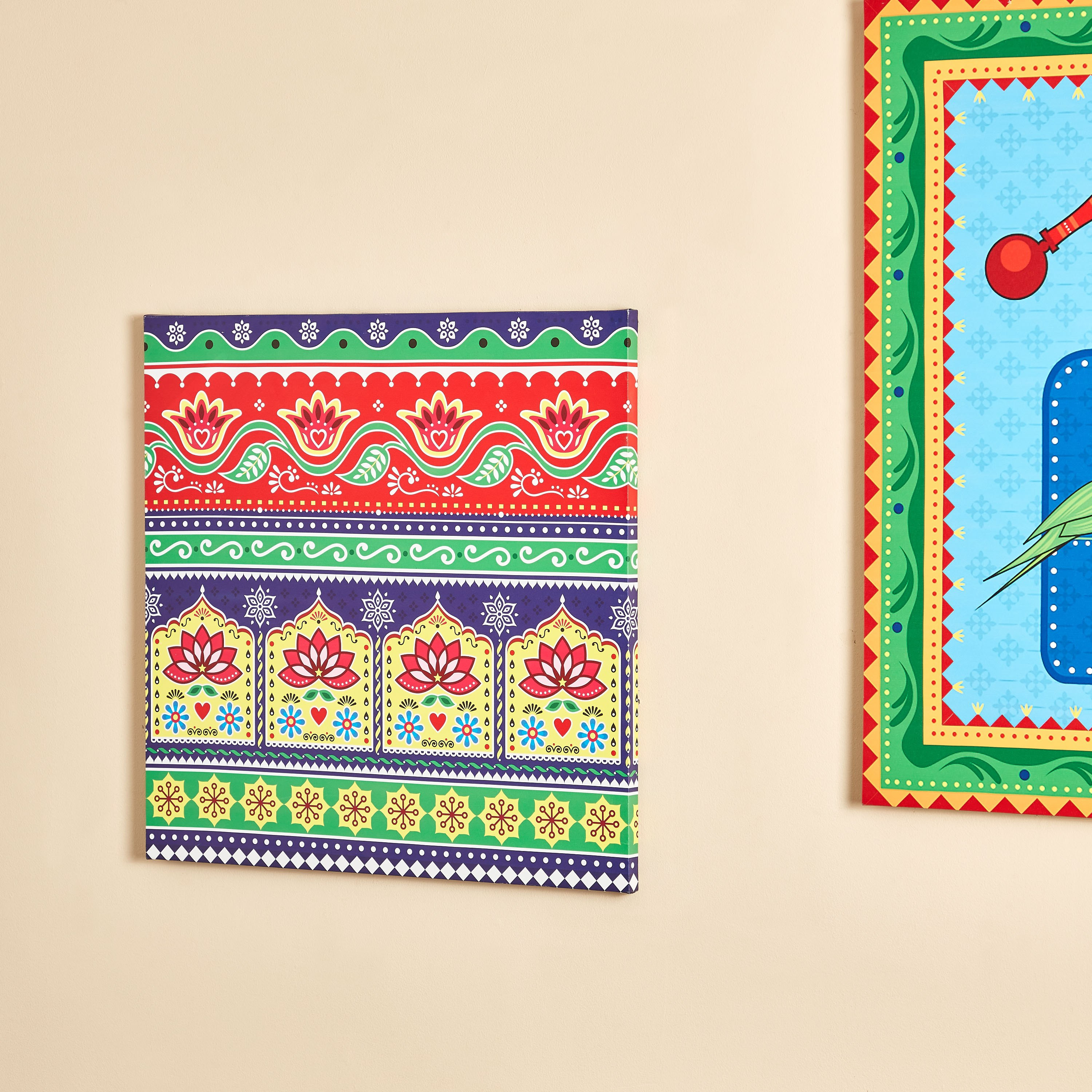 لوحة كانفاس مؤطرة من إندي فايب - 60x3x60 سم-hbxhomeware-hbxdecorandfurnishings-image-2