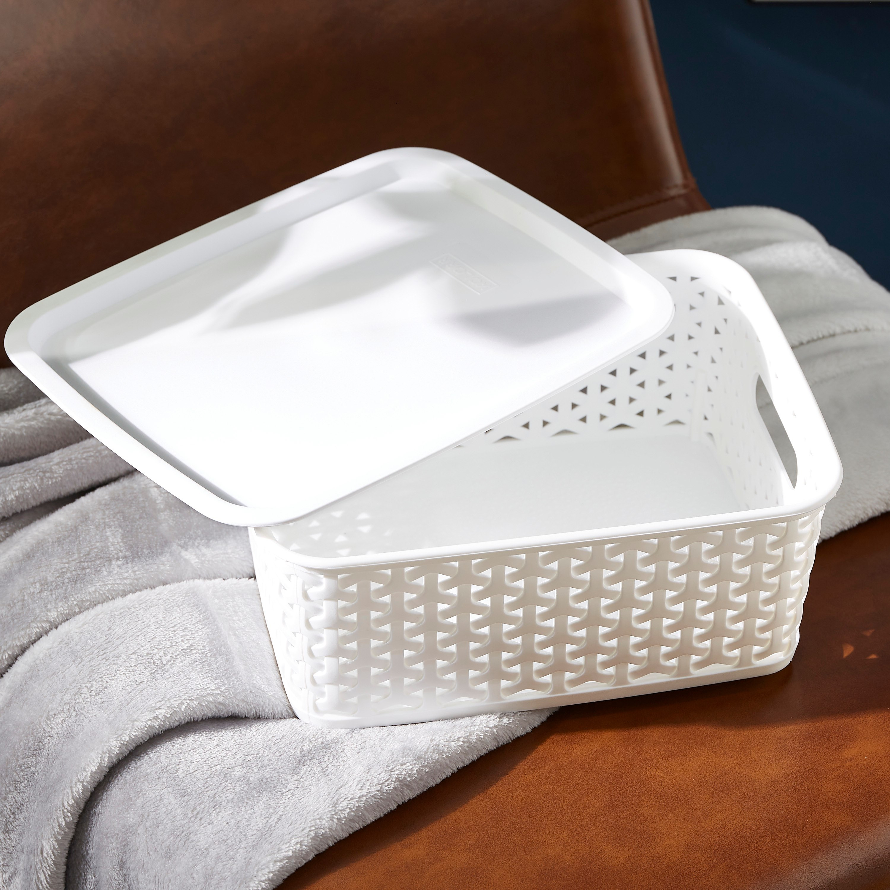 Spectra Royal Basket with Lid - 11 cm-hbxbedroom-bedroomaccessories-bedroomstorage-image-2