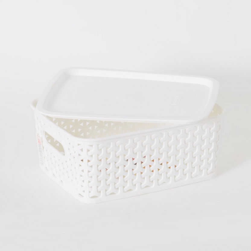 Spectra Royal Basket with Lid - 11 cm-Bedroom Storage-image-4