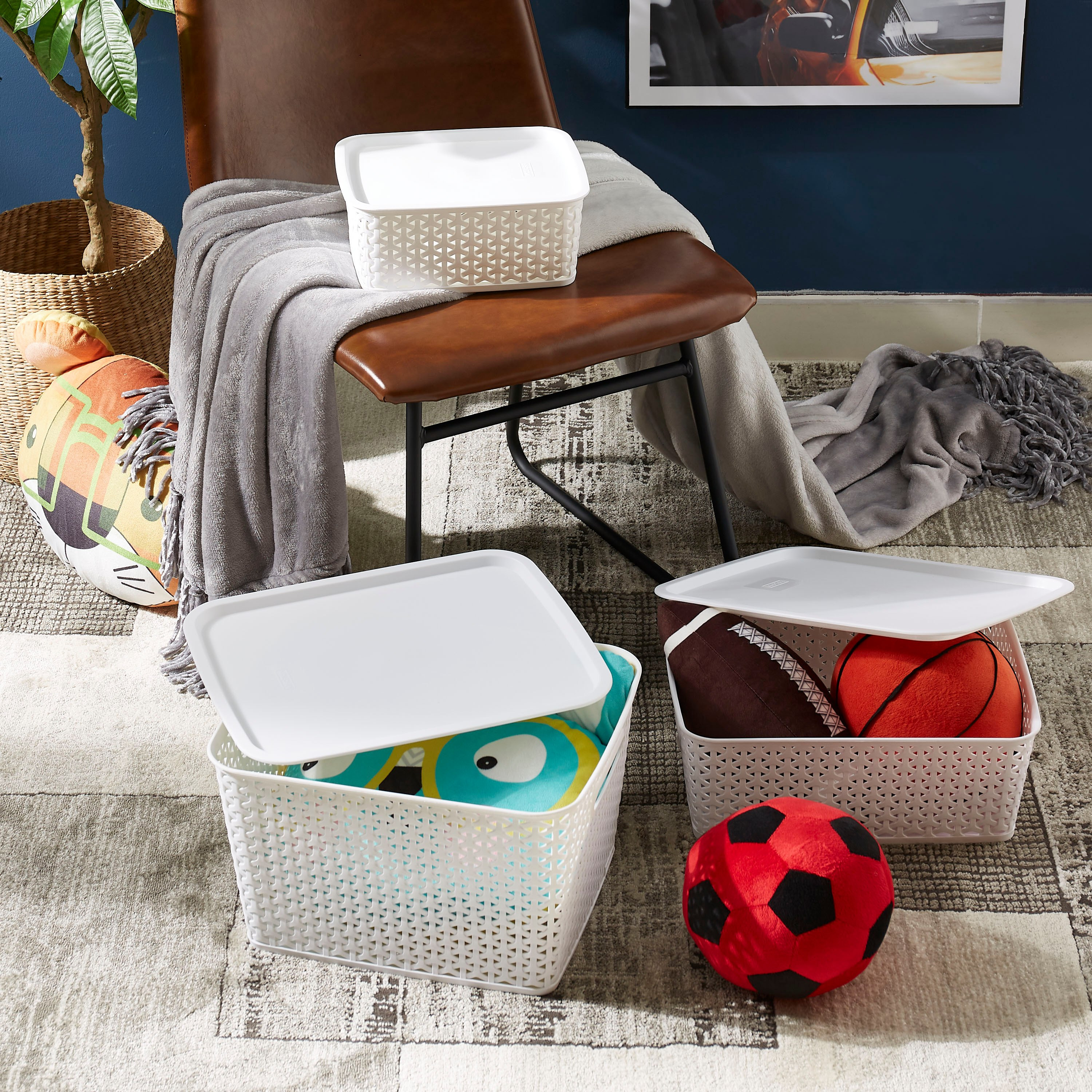 Spectra Royal Basket with Lid - 14 cm-hbxbedroom-bedroomaccessories-bedroomstorage-image-4