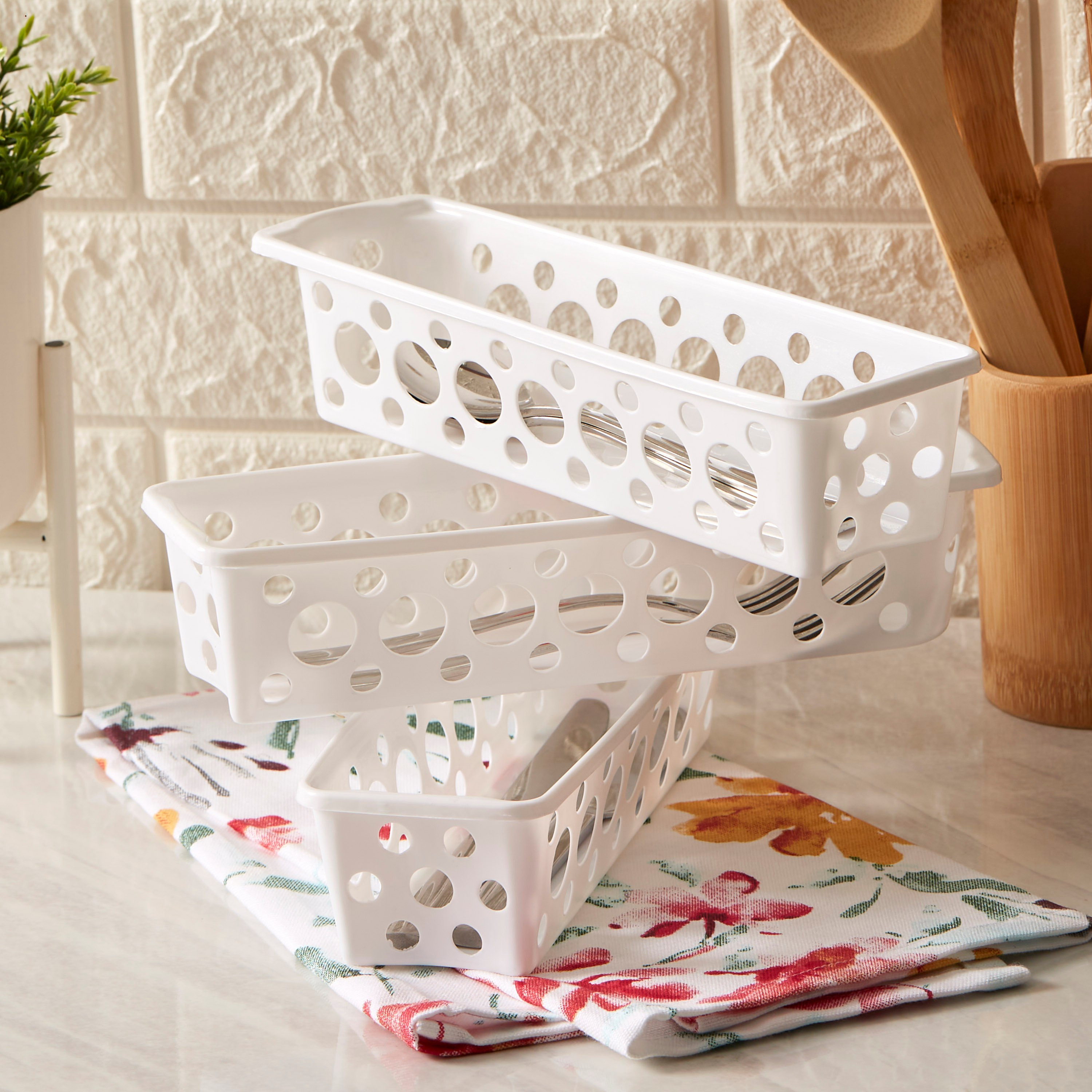 Spectra 3-Piece Multiutility Basket Set - 25x7x7 cm-hbxhomeware-hbxkitchen-image-3