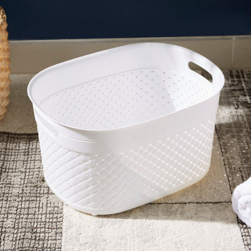 Tidy Laundry Hamper with Lid - 18 L-Laundry Hampers-image-1