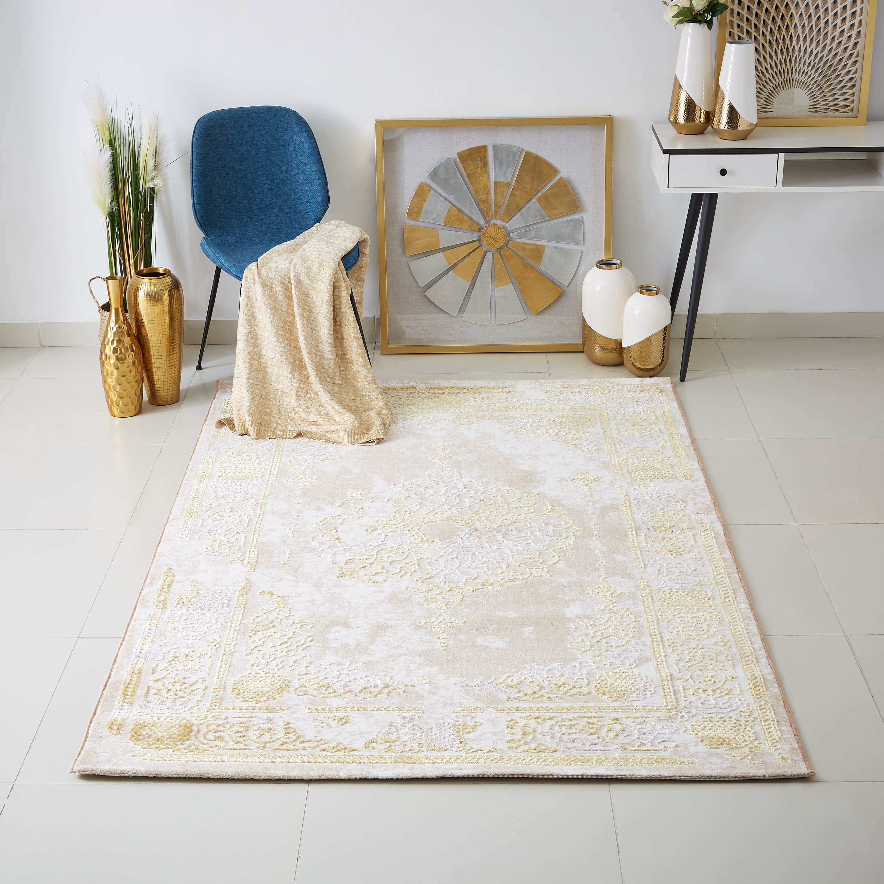 سجادة مقاومة للبقع من فرسان - 150x230سم-hbxdecorandfurnishings-floorcoverings-rugs-image-1