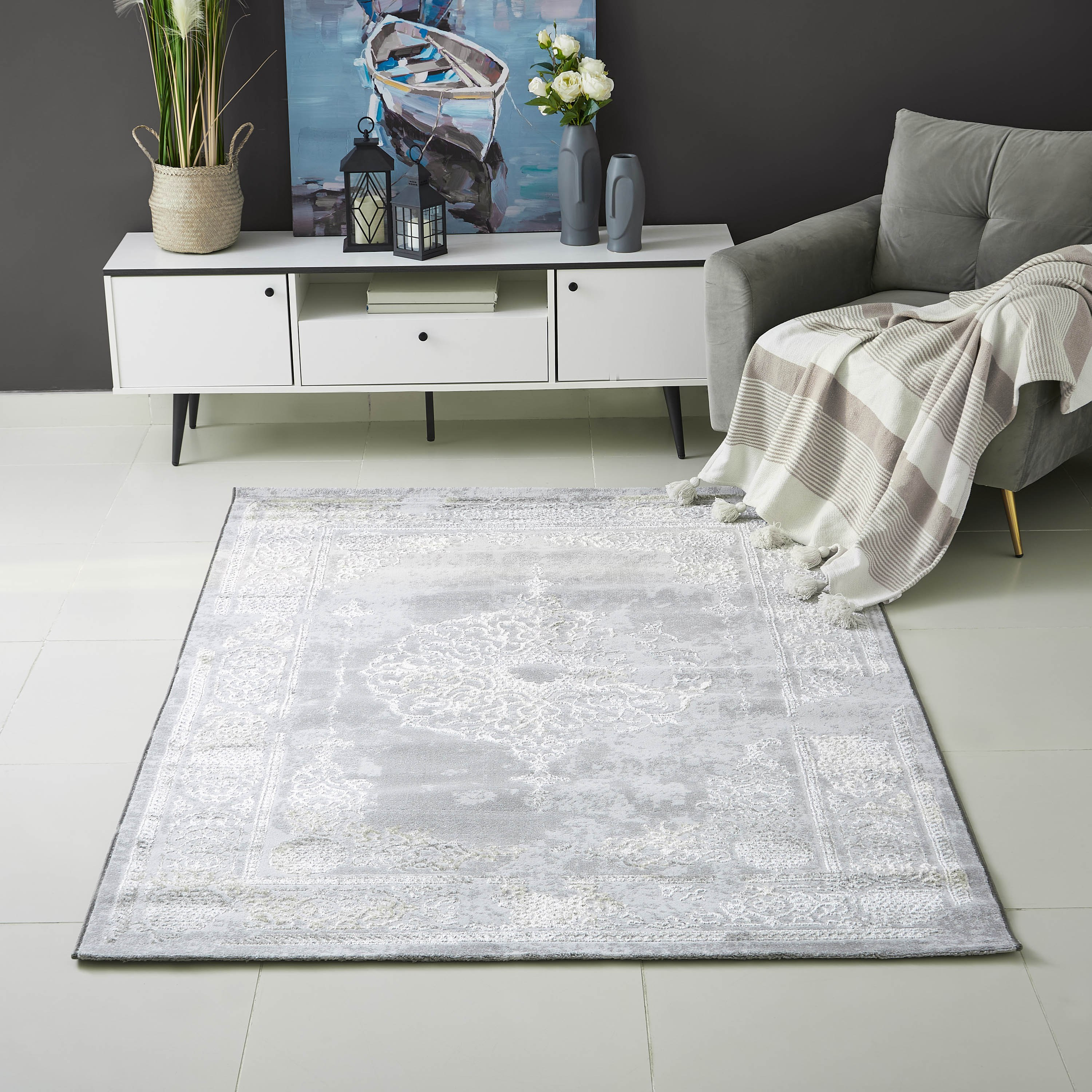 سجادة مقاومة للبقع من فرسان - 150x230سم-hbxdecorandfurnishings-floorcoverings-rugs-image-1