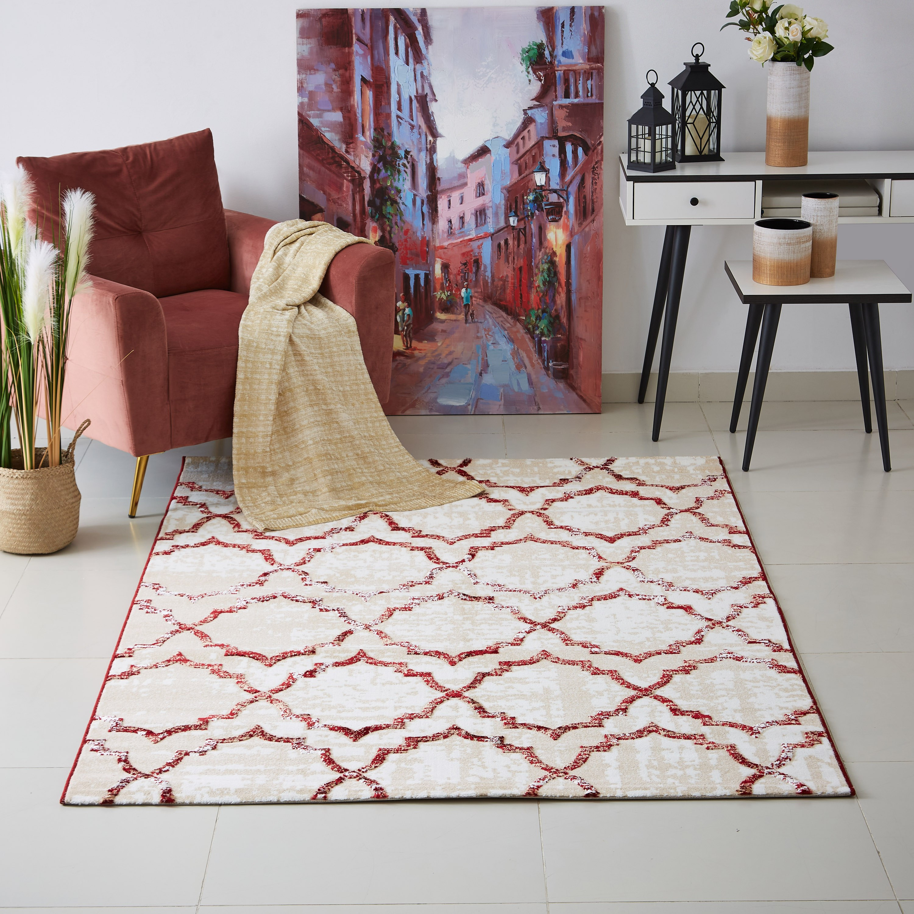 سجادة بولي بروبلين مقاومة للبقع من بريليانس - 150x230 سم-hbxdecorandfurnishings-floorcoverings-rugs-image-1
