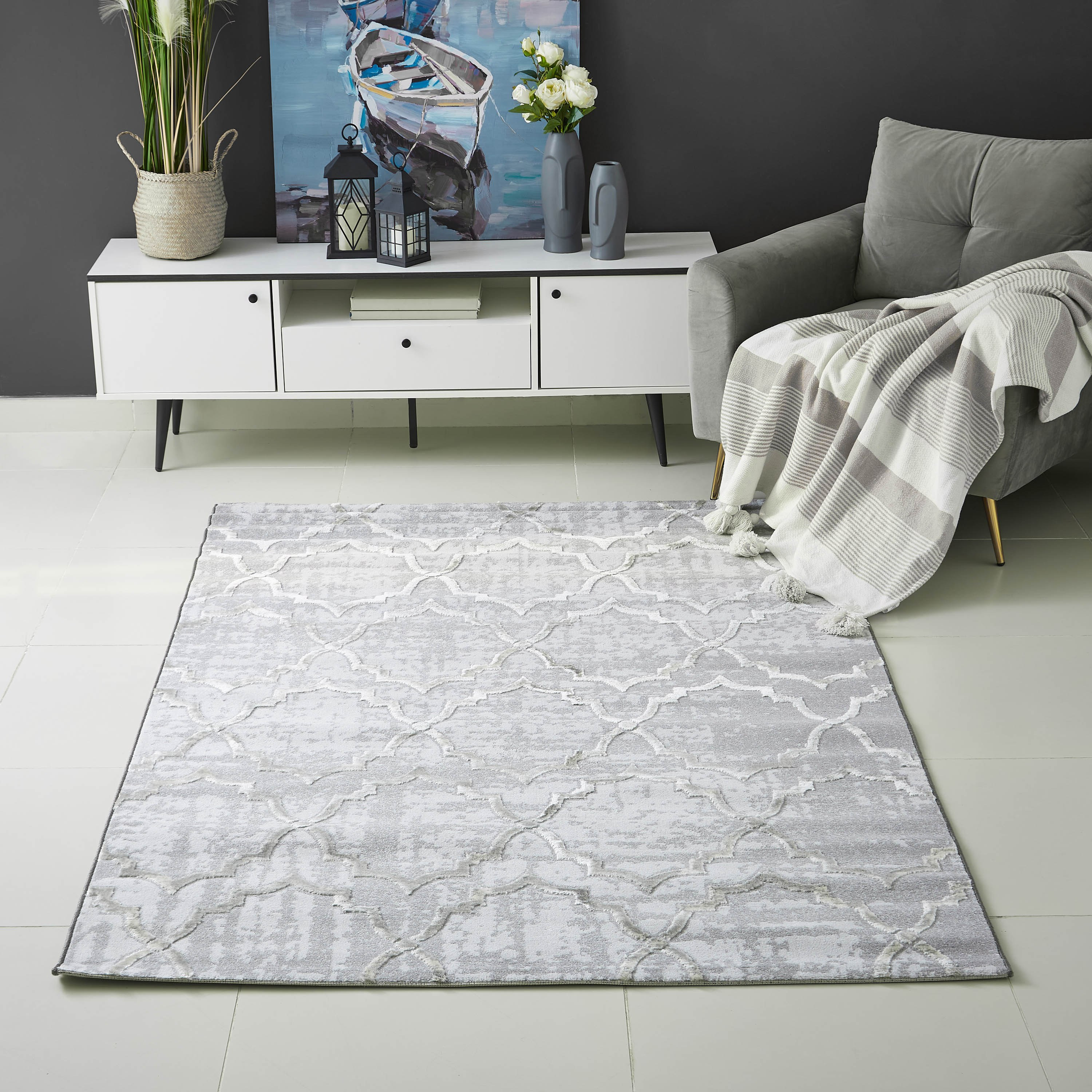 سجادة بولي بروبلين مقاومة للبقع من بريليانس - 150x230 سم-hbxdecorandfurnishings-floorcoverings-rugs-image-1