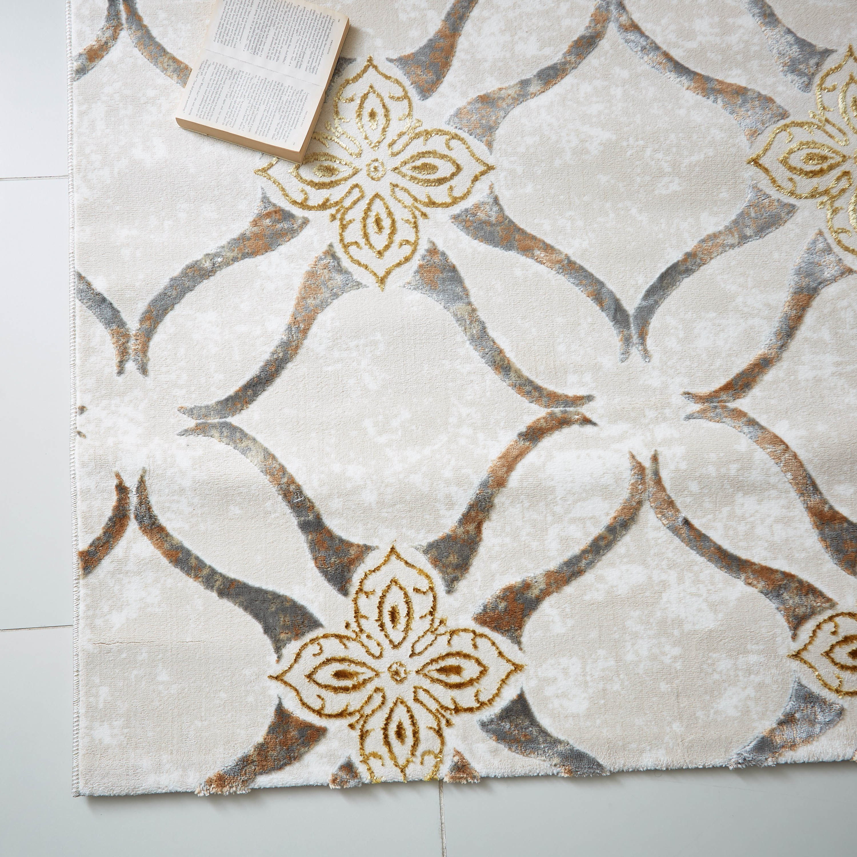 سجادة بولي بروبلين مقاومة للبقع من روما - 150x230 سم-hbxdecorandfurnishings-floorcoverings-rugs-image-2