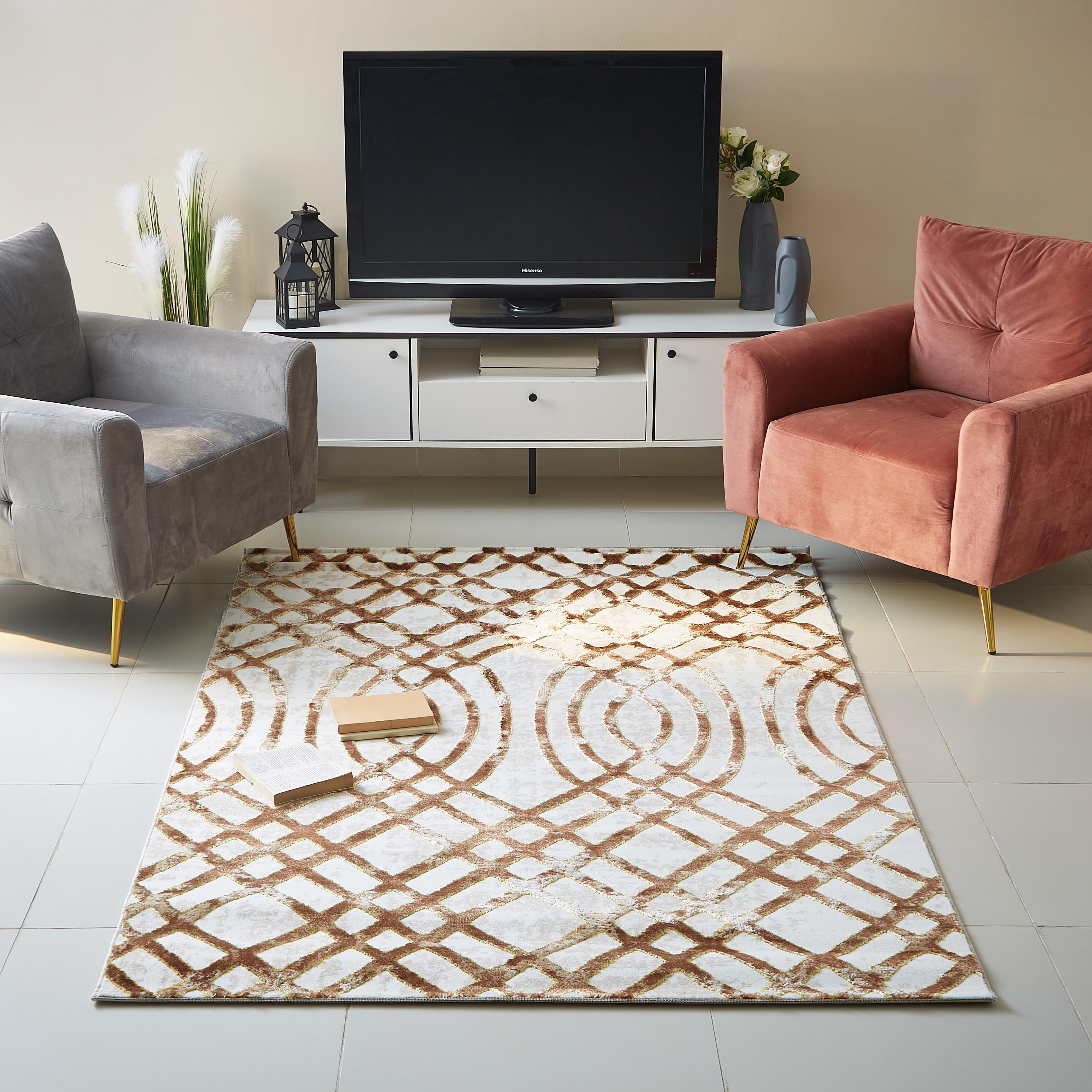 سجادة بولي بروبلين مقاومة للبقع من ميلان -150x230 سم-hbxdecorandfurnishings-floorcoverings-rugs-image-1